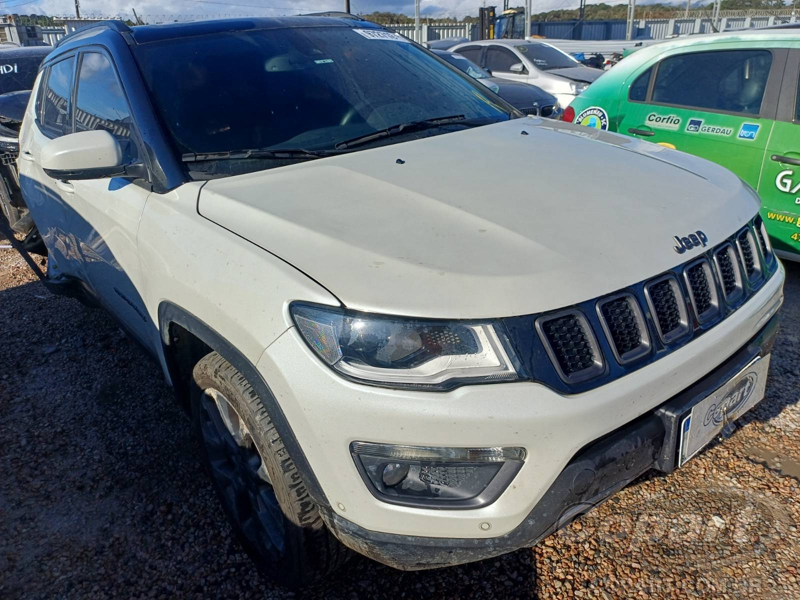 Jeep Compass Limited S 2.0 MultiJet Turbo 2021 Médio Dano Lateral