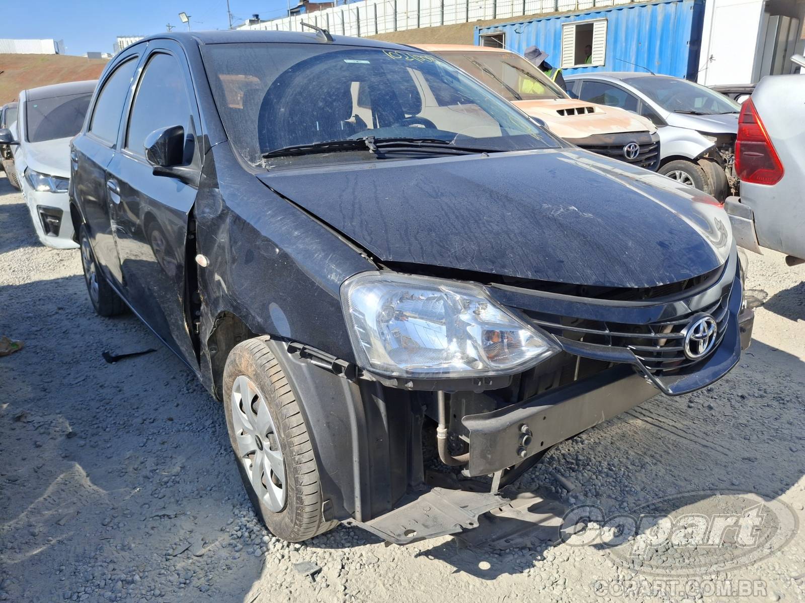 Veículo Toyota Etios TOYOTA ETIOS XS AT 1.5 16V DUAL VVT-I 2017 2018 em leilão