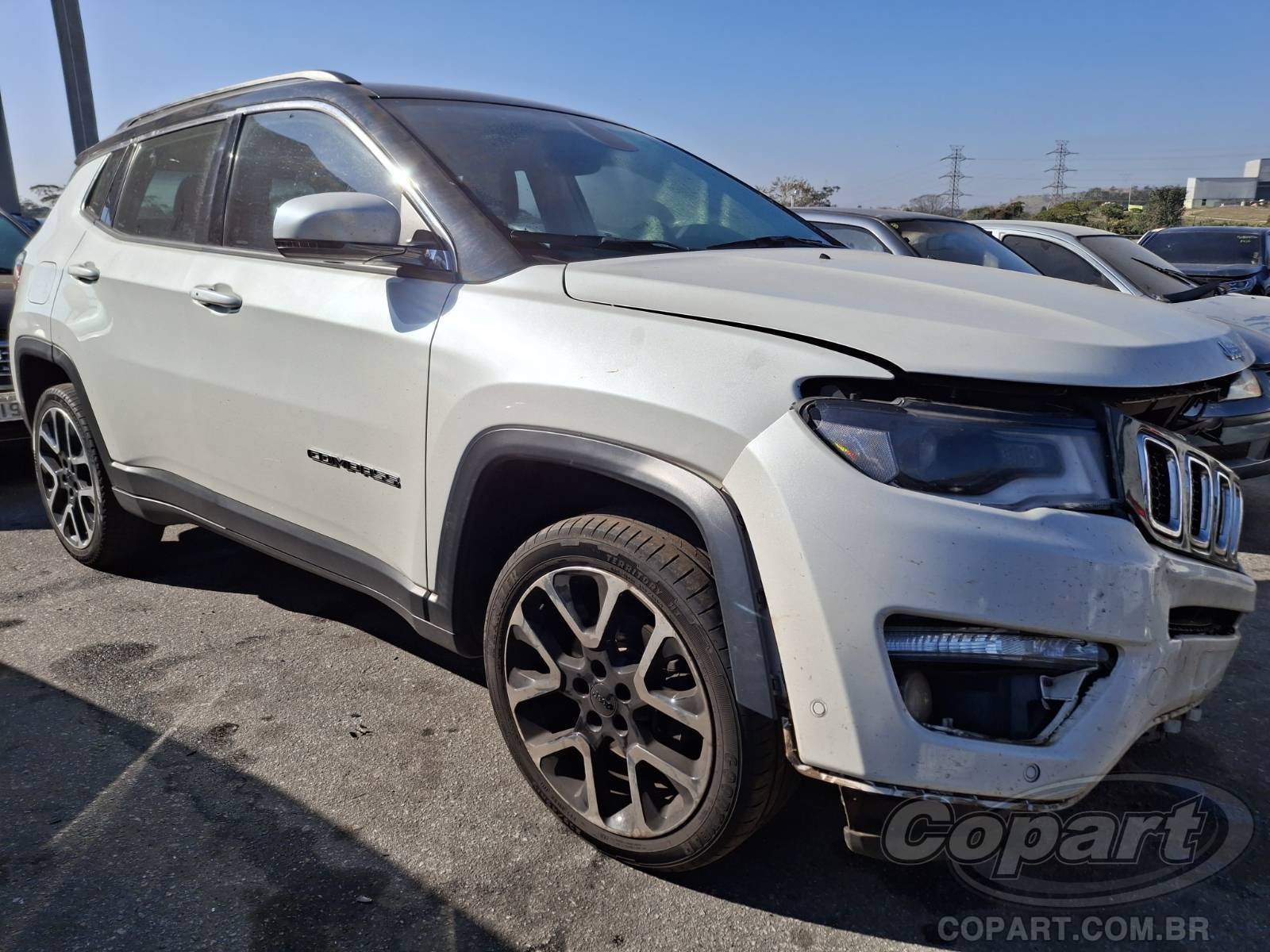 Veículo Fiat Compass JEEP COMPASS LIMITED HIGH TECH 2.0 16V TIGERSHARK 2020 2020 em leilão