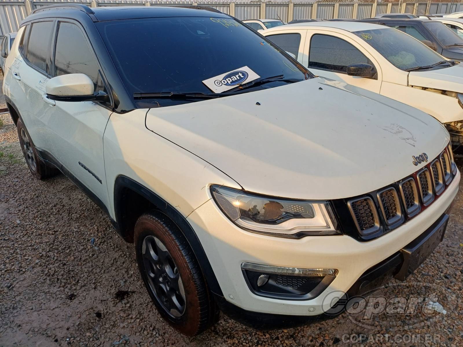 Veículo Jeep Compass Jeep Compass Limited S 2.0 Multijet Turbo 2021 Pequena Monta 2021 em leilão