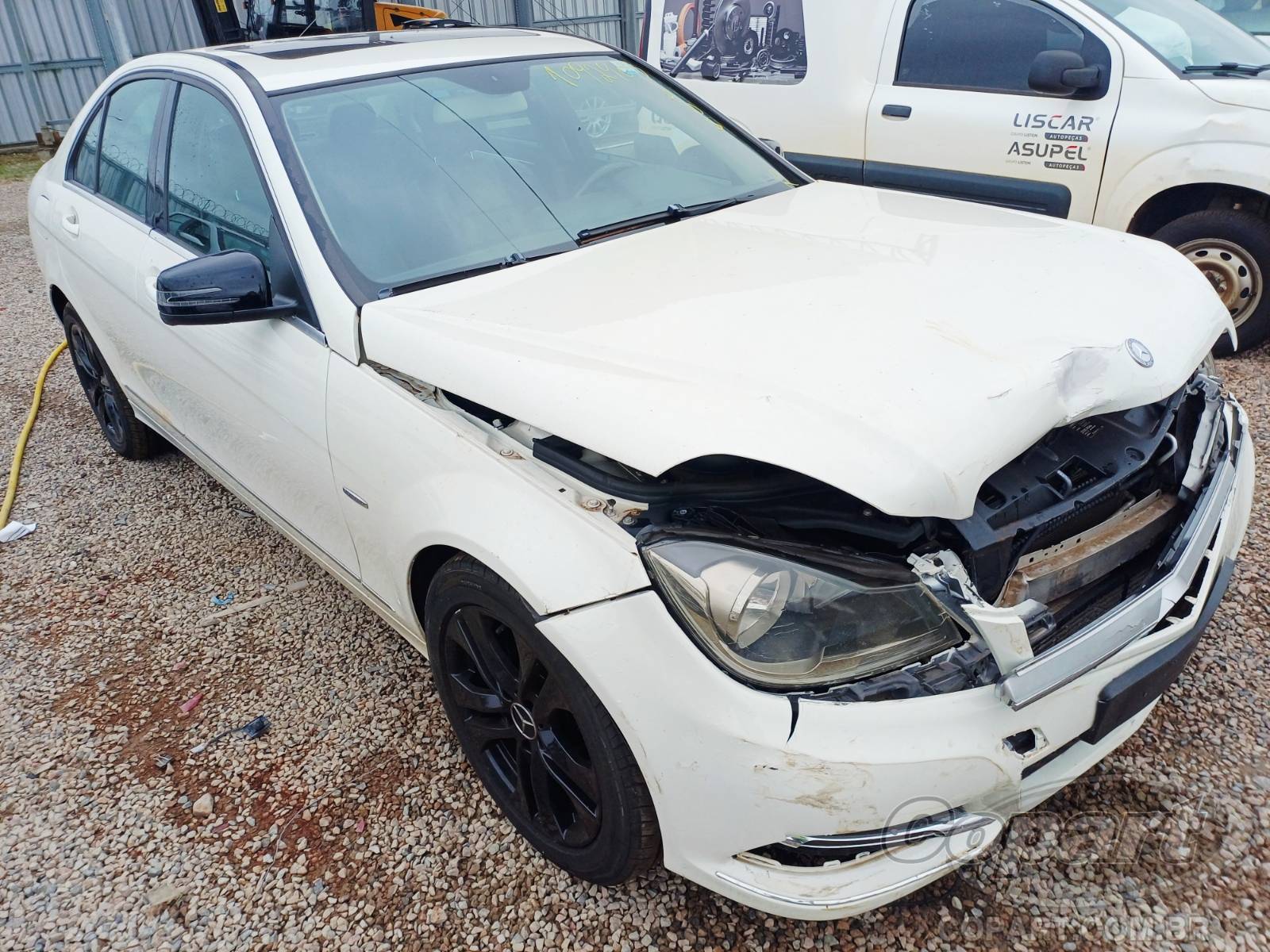 Veículo Mercedes-Benz Classe C Mercedes Benz Classe C 200 CGI 1.8 16V Turbo 2012 2012 em leilão