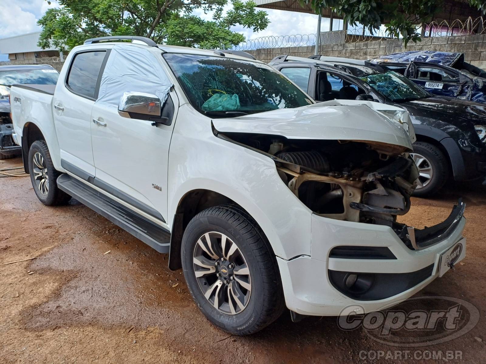 Veículo CHEVROLET S10 CHEVROLET S10 CABINE DUPLA LTZ AT 2.8 CTDI 2018 2018 em leilão