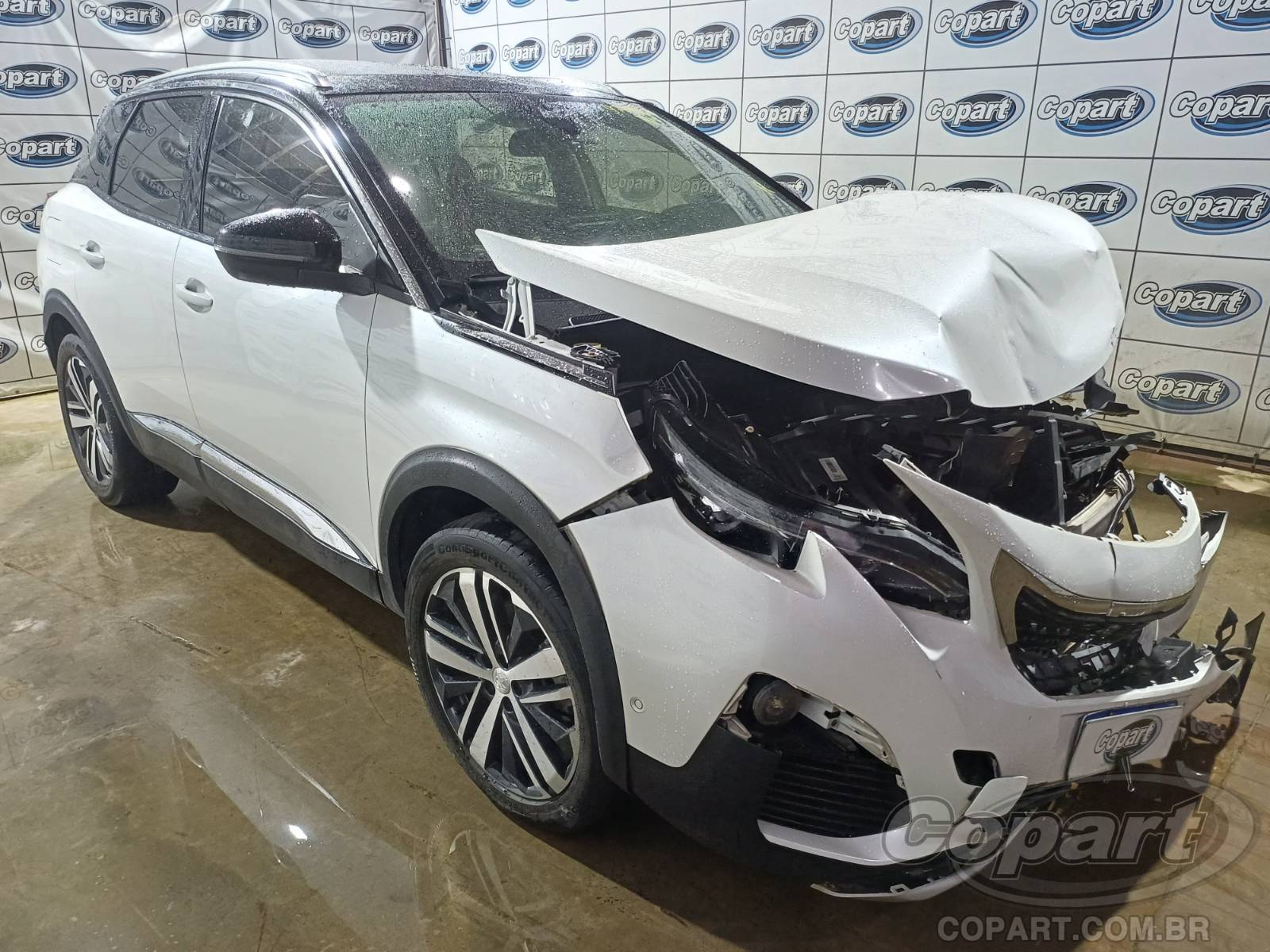 Veículo Peugeot 3008 Peugeot 3008 Griffe 1.6 16V THP Turbo 2019 Colisão Média Monta 2019 em leilão