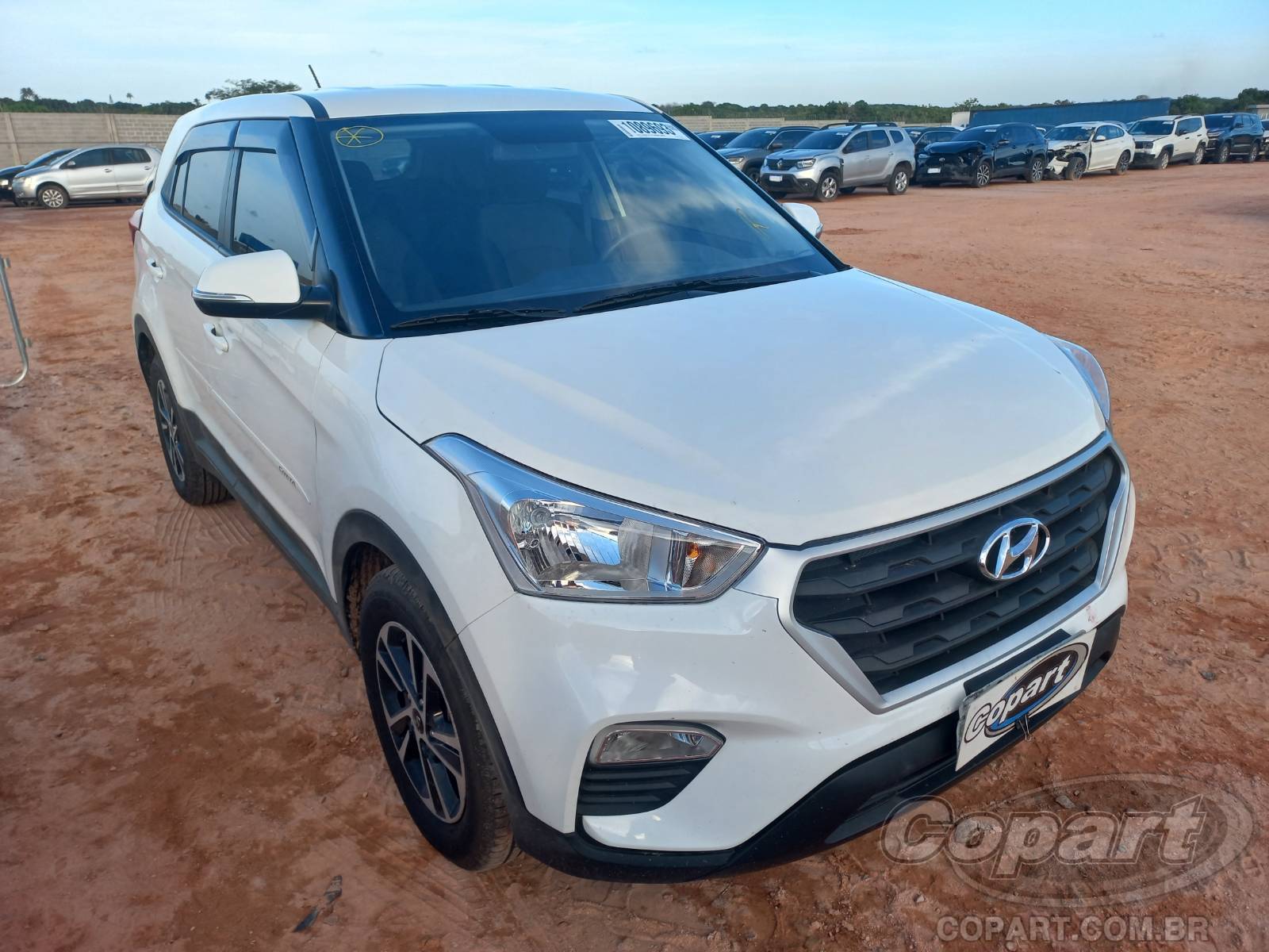 Veículo Hyundai Creta Hyundai Creta Attitude 1.6 16V CVVT 2019 Colisão 2019 em leilão