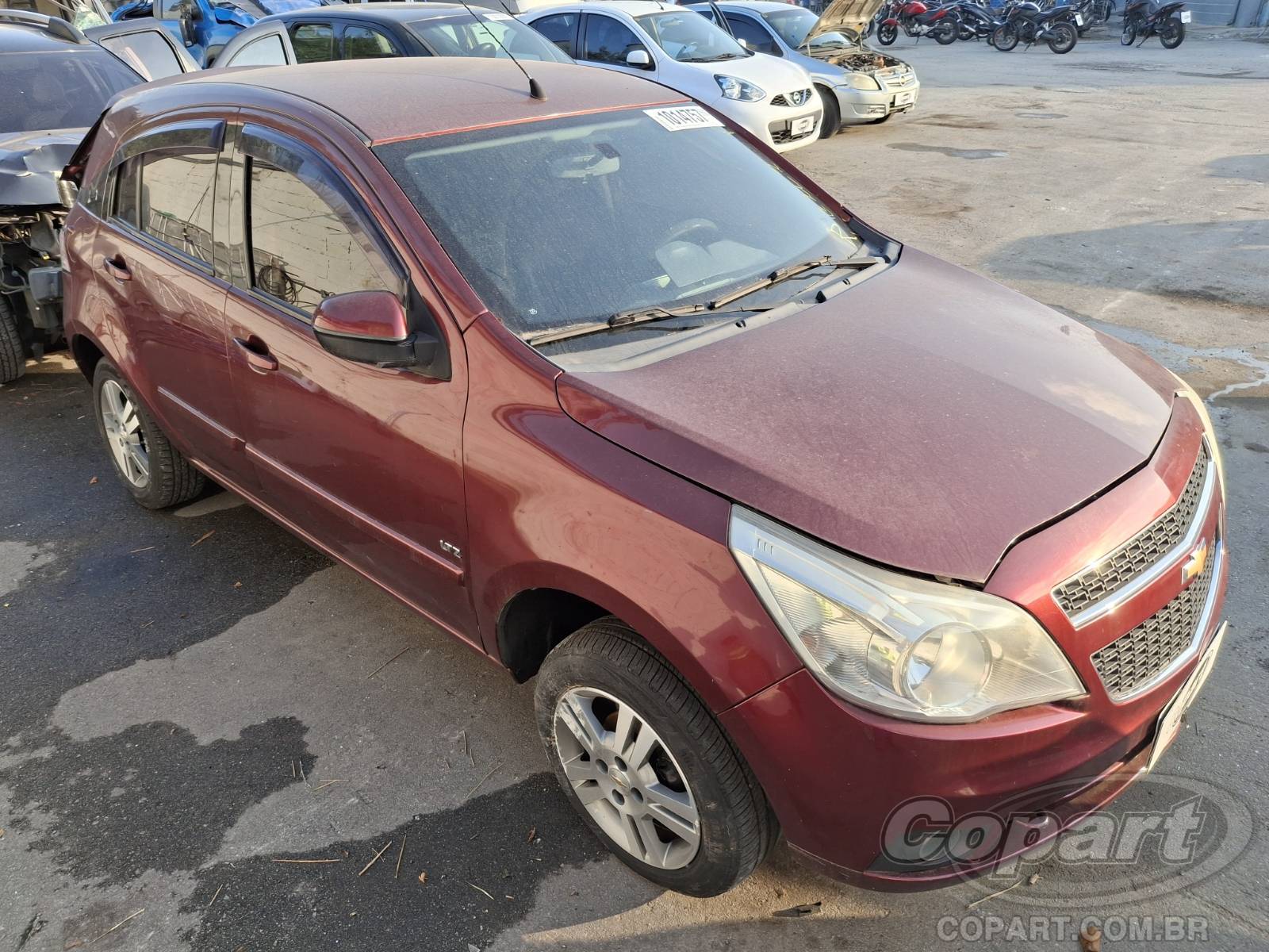 Veículo GM - Chevrolet Agile CHEVROLET AGILE LTZ 1.4 Econo.Flex 2011 2011 em leilão