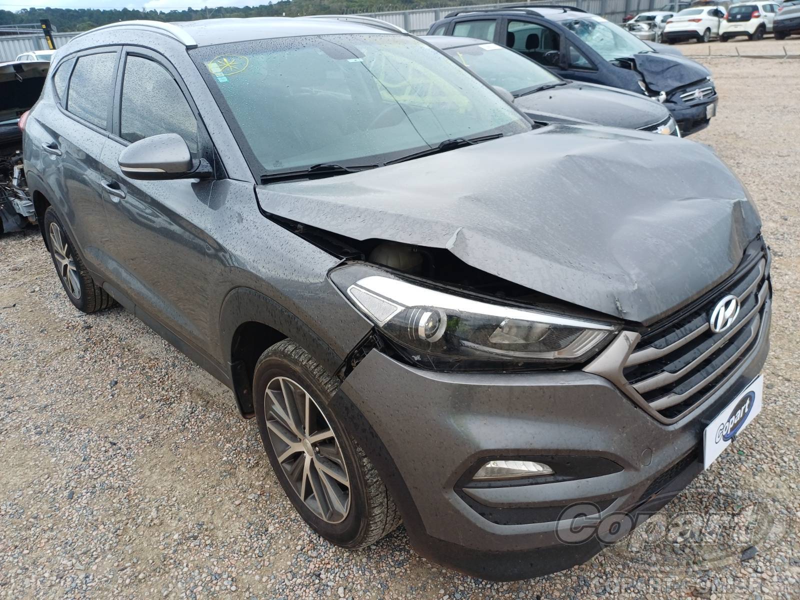 Veículo Hyundai Tucson 2018 HYUNDAI TUCSON GL 1.6 16V T-GDI TURBO 2018 em leilão