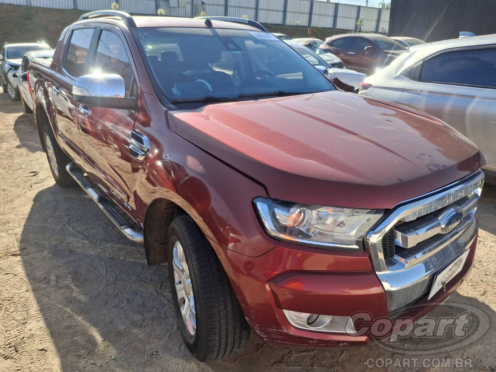 Veículo FORD Ranger FORD RANGER CD LIMITED 3.2 DURATORQ TDCI 2017 2017 em leilão
