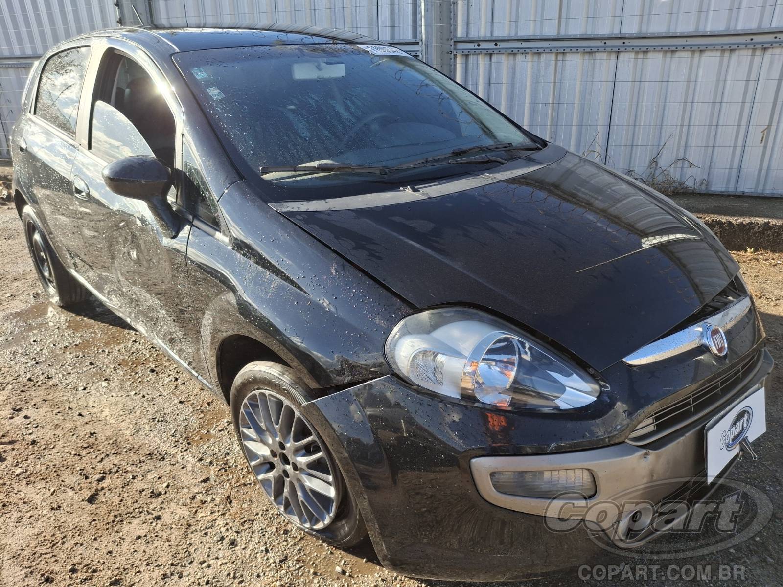 Veículo Fiat Punto FIAT PUNTO 2013 Flex Sinistrado 2013 em leilão