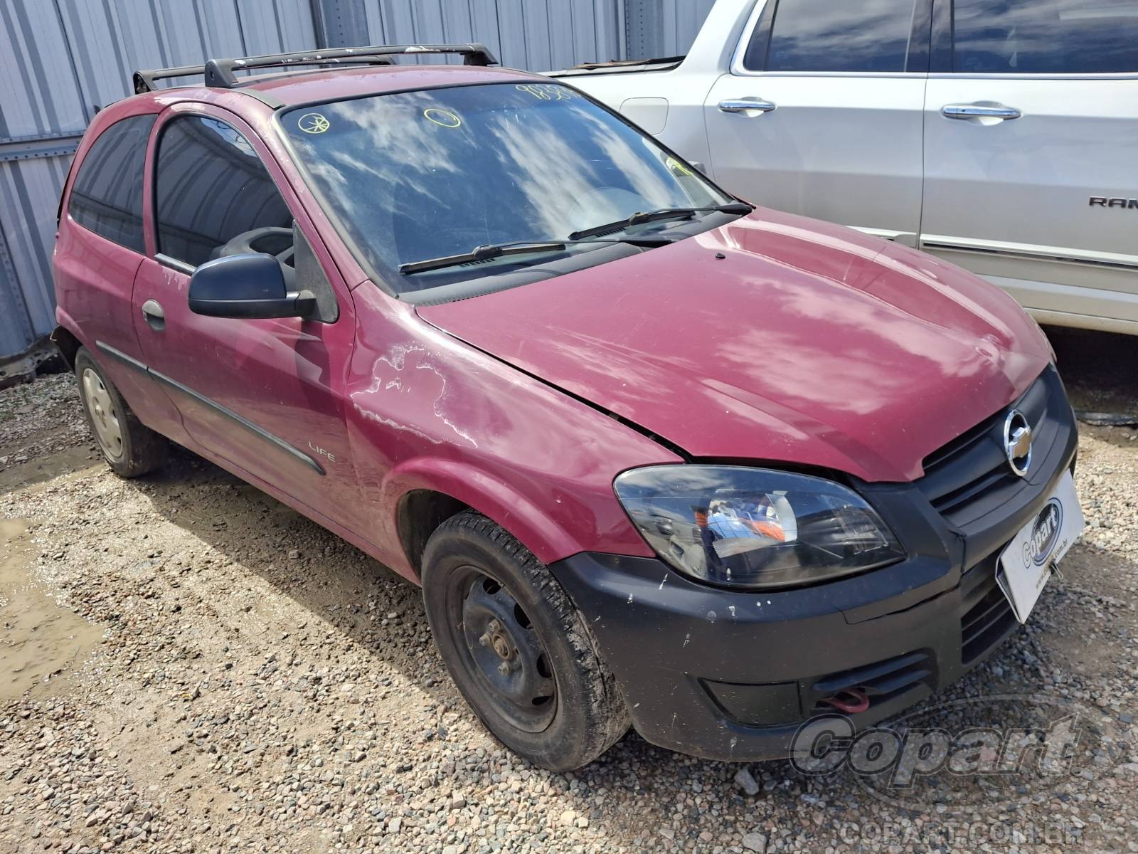 Chevrolet Celta Life 1.0 VHC E FlexPower 2010 Colisão Média Monta