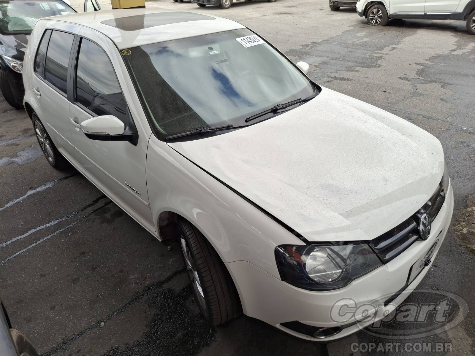 Veículo VW - VolksWagen Golf Volkswagen Golf Sportline 1.6 Total Flex 2012 2012 em leilão
