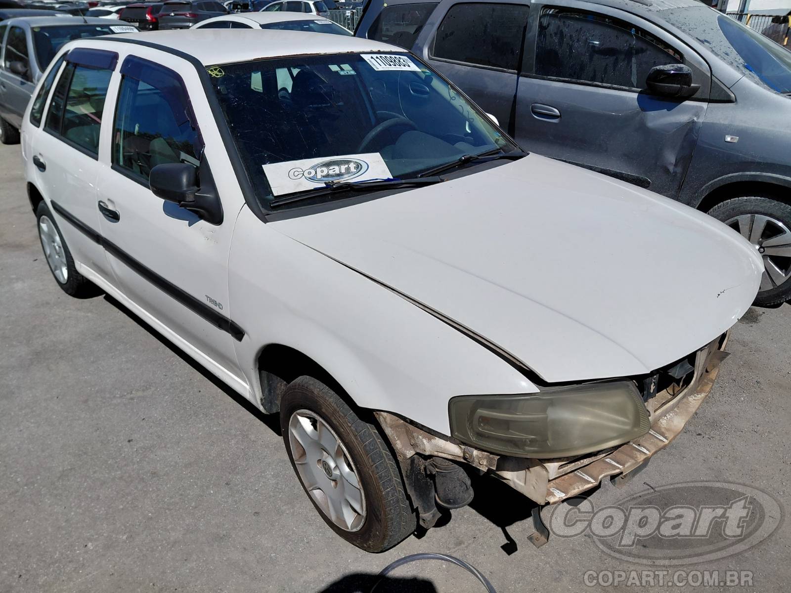 Veículo VW - VolksWagen Gol VOLKSWAGEN GOL 1.0 Total Flex 2008 2008 em leilão