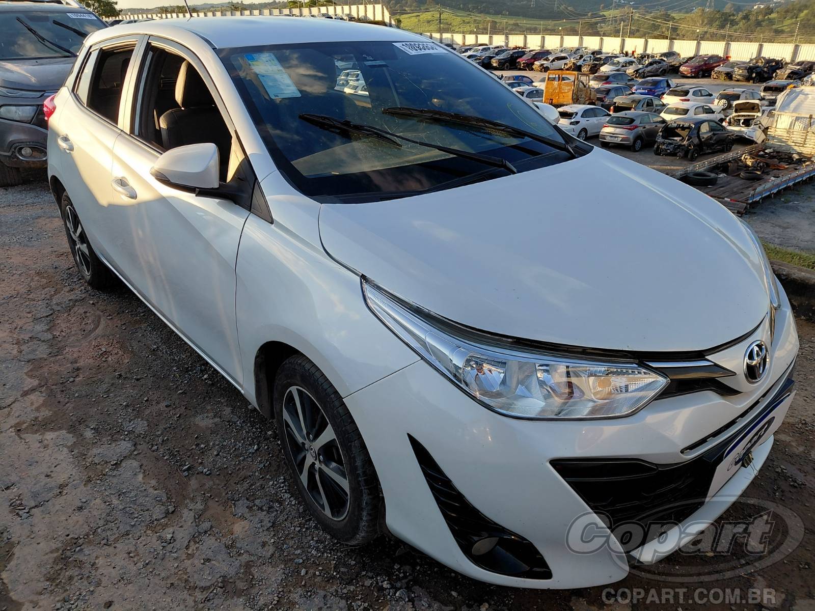 Veículo Toyota Yaris Toyota Yaris XS Connect CVT 1.5 16V Dual VVT-i 2022 2022 em leilão