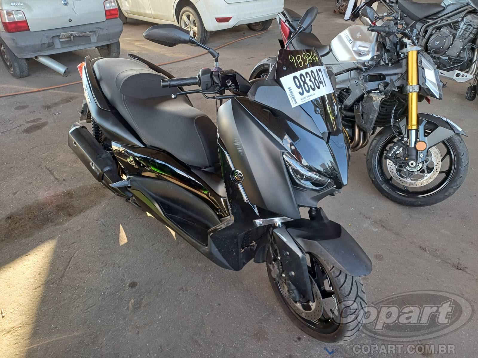 Veículo YAMAHA XMAX Yamaha XMAX 250 ABS CVT 2022 Pequena Monta 2022 em leilão