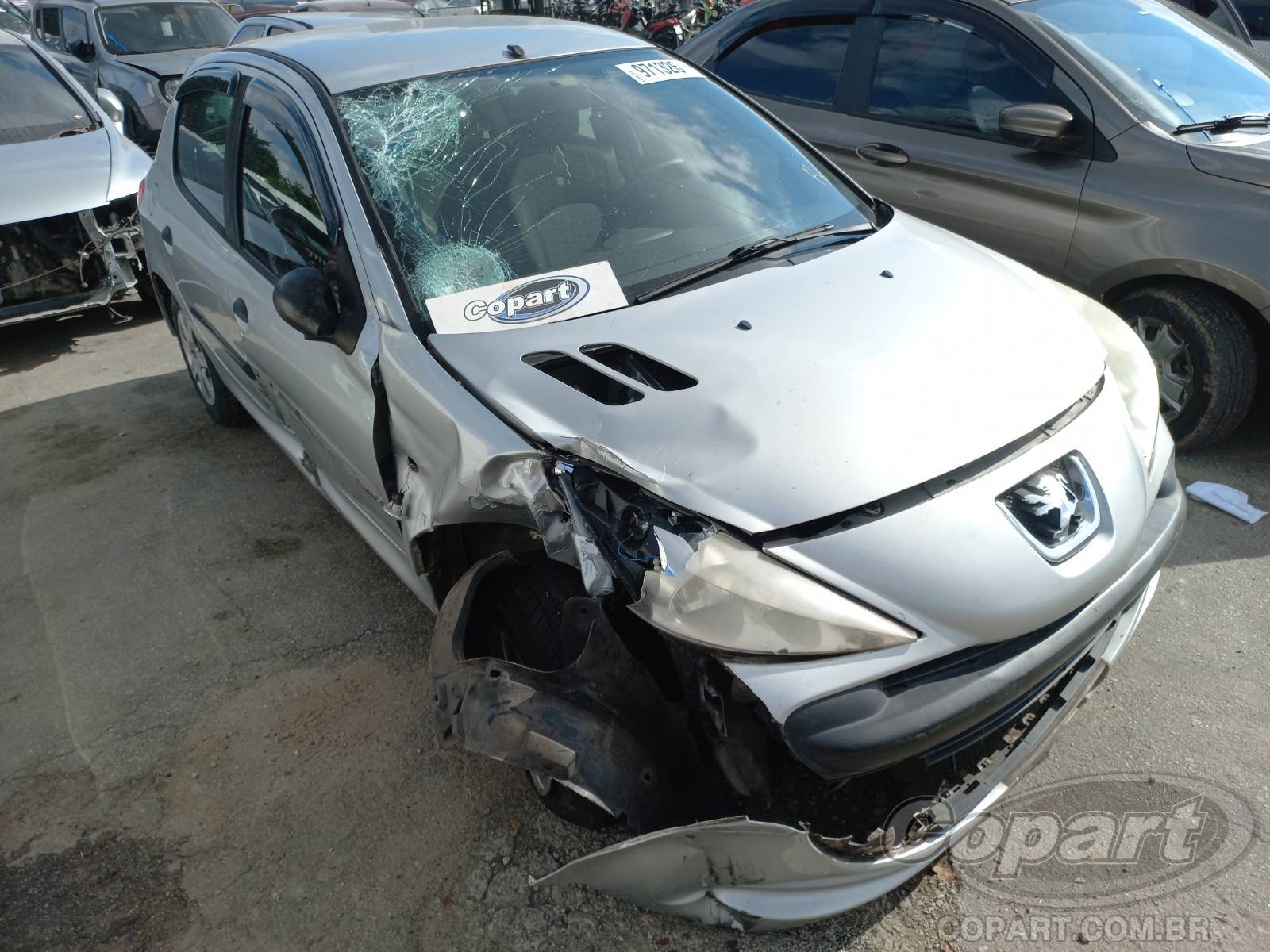 Veículo Peugeot 207 Peugeot 207 X-Line 1.4 2011 Médio Dano Frontal 2011 em leilão