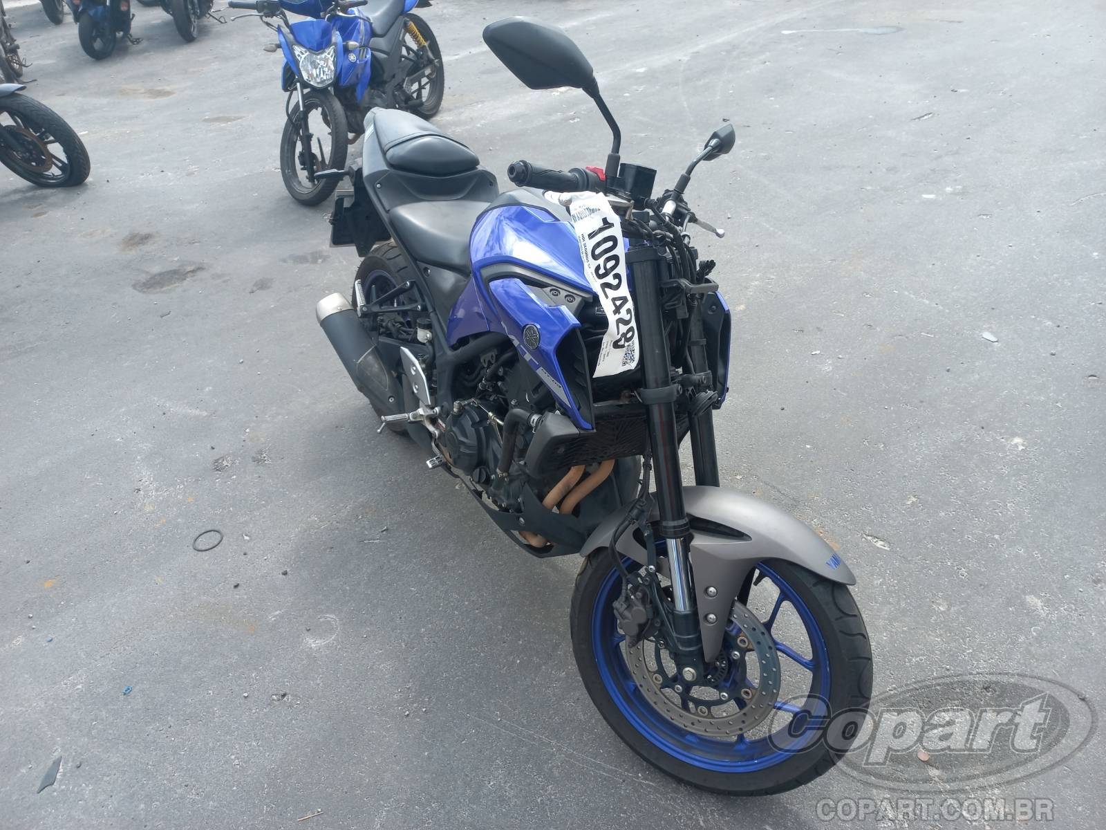 Veículo YAMAHA MT-03 Yamaha MT-03 321 ABS 2021 2021 em leilão