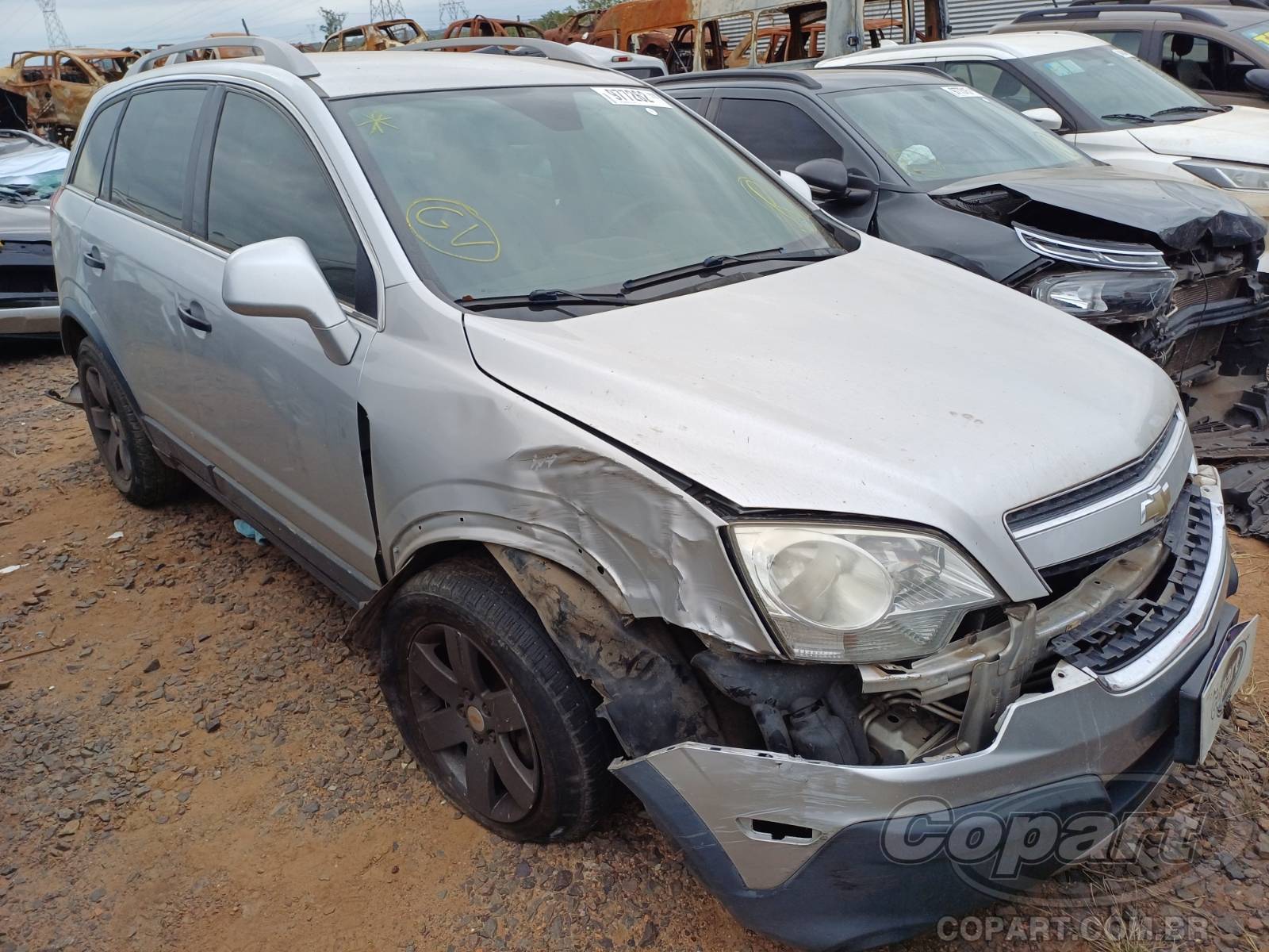 Veículo GM - Chevrolet Captiva Chevrolet Captiva Sport 2.4 16V Ecotec 2011 Médio Dano 2011 em leilão