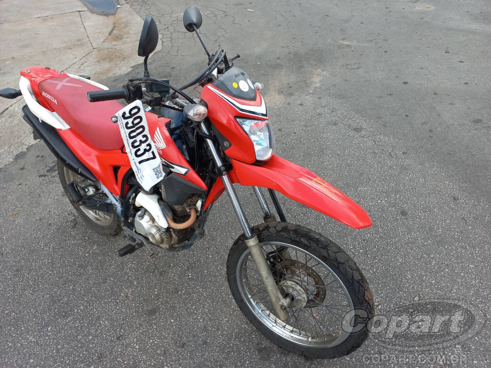 Veículo HONDA NXR 160 2020 HONDA NXR 160 Bros ESDD Special Edition CBS FlexOne 2020 em leilão
