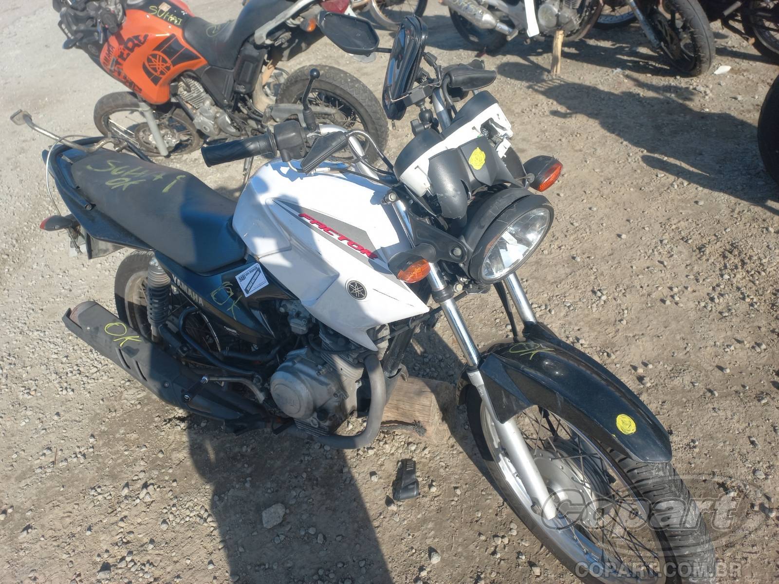 Veículo YAMAHA YBR 2015 YAMAHA YBR 125 FACTOR K1 2015 em leilão