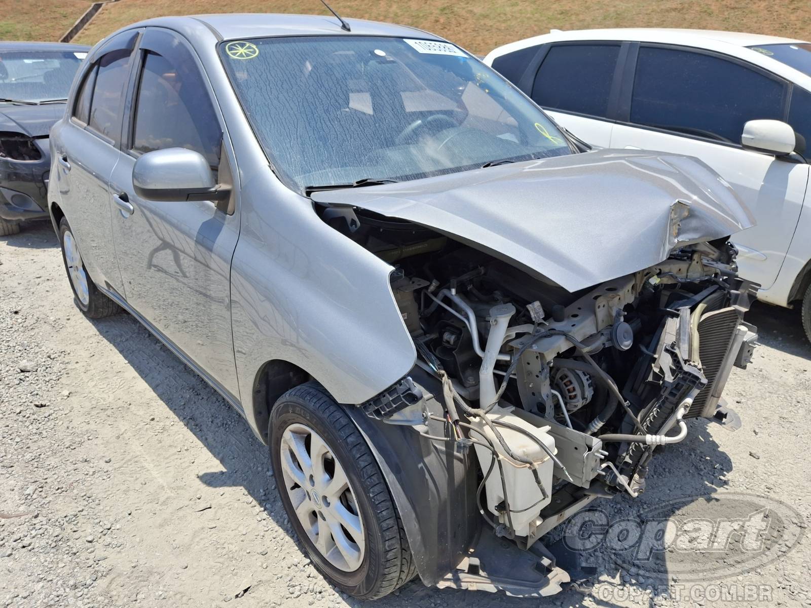 Veículo Nissan March 2017 NISSAN MARCH March SV CVT 1.6 16V 2017 em leilão