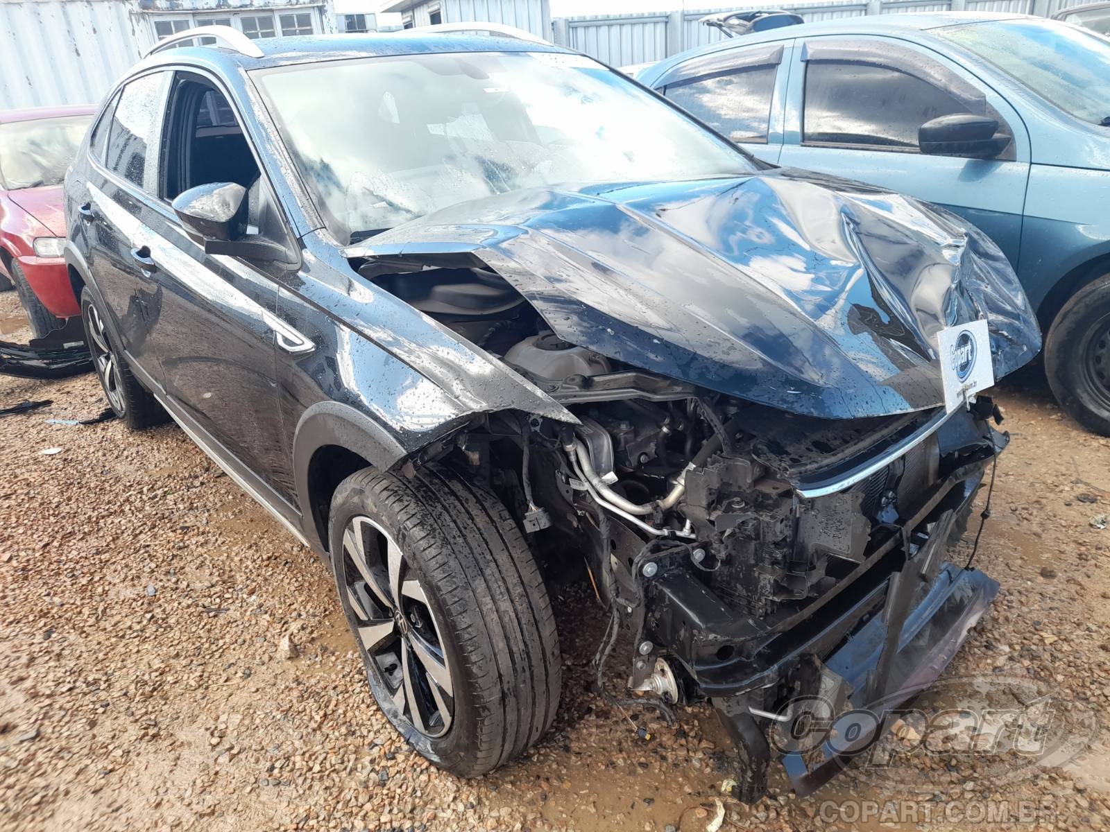 Volkswagen Nivus Highline 1.0 12V TSI Turbo 2022 Médio Dano