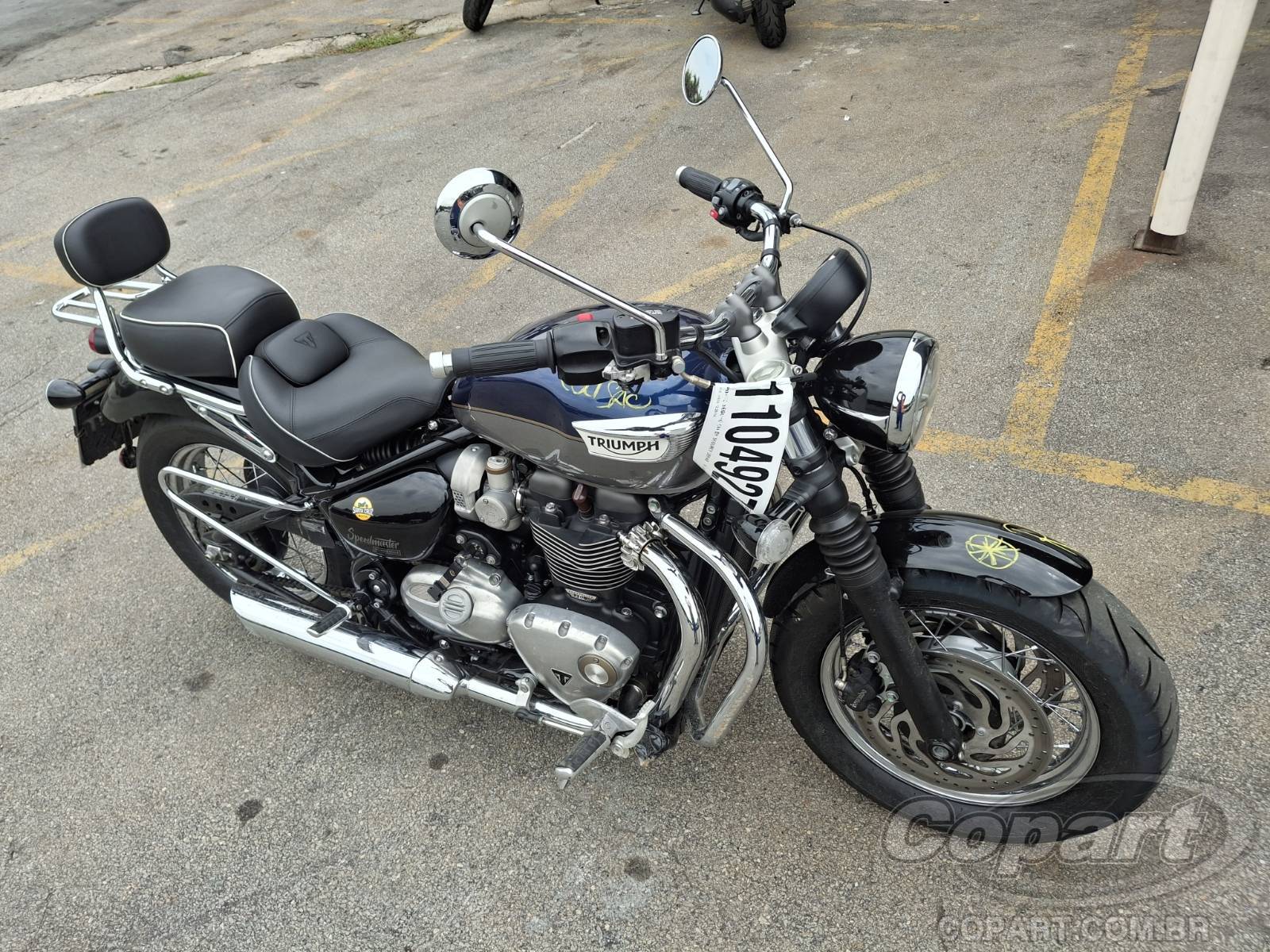 Veículo TRIUMPH BONNEVILLE Triumph Bonneville Speedmaster 2024 2024 em leilão