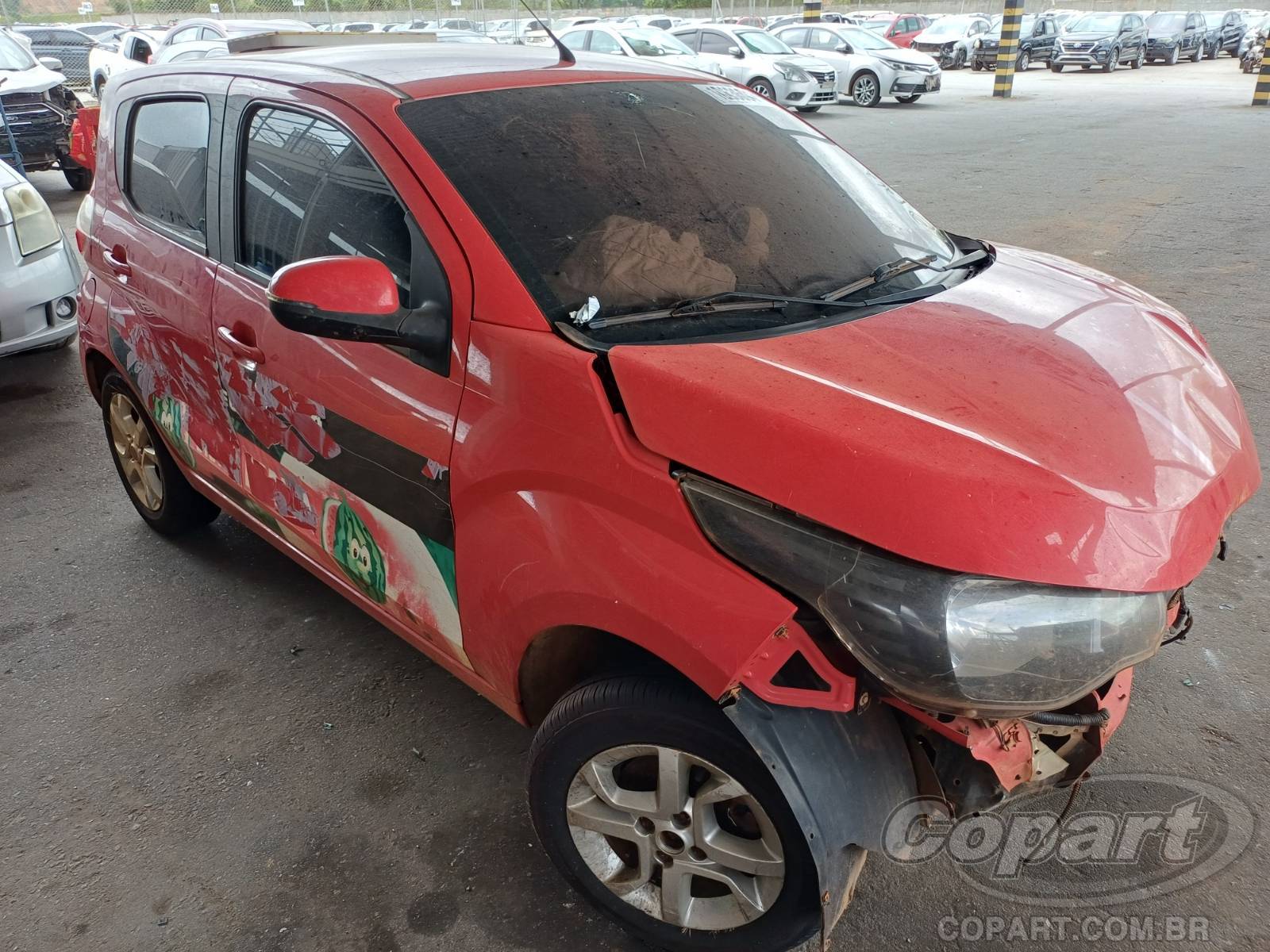 Veículo Fiat Mobi 2017 FIAT MOBI Mobi Like On 1.0 Fire Flex 2017 em leilão