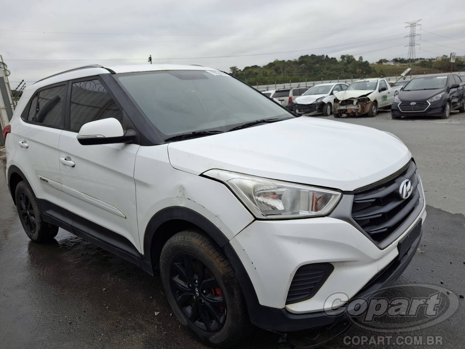 Veículo Hyundai Creta Hyundai Creta 1.6 16V CVVT 2021 2021 em leilão
