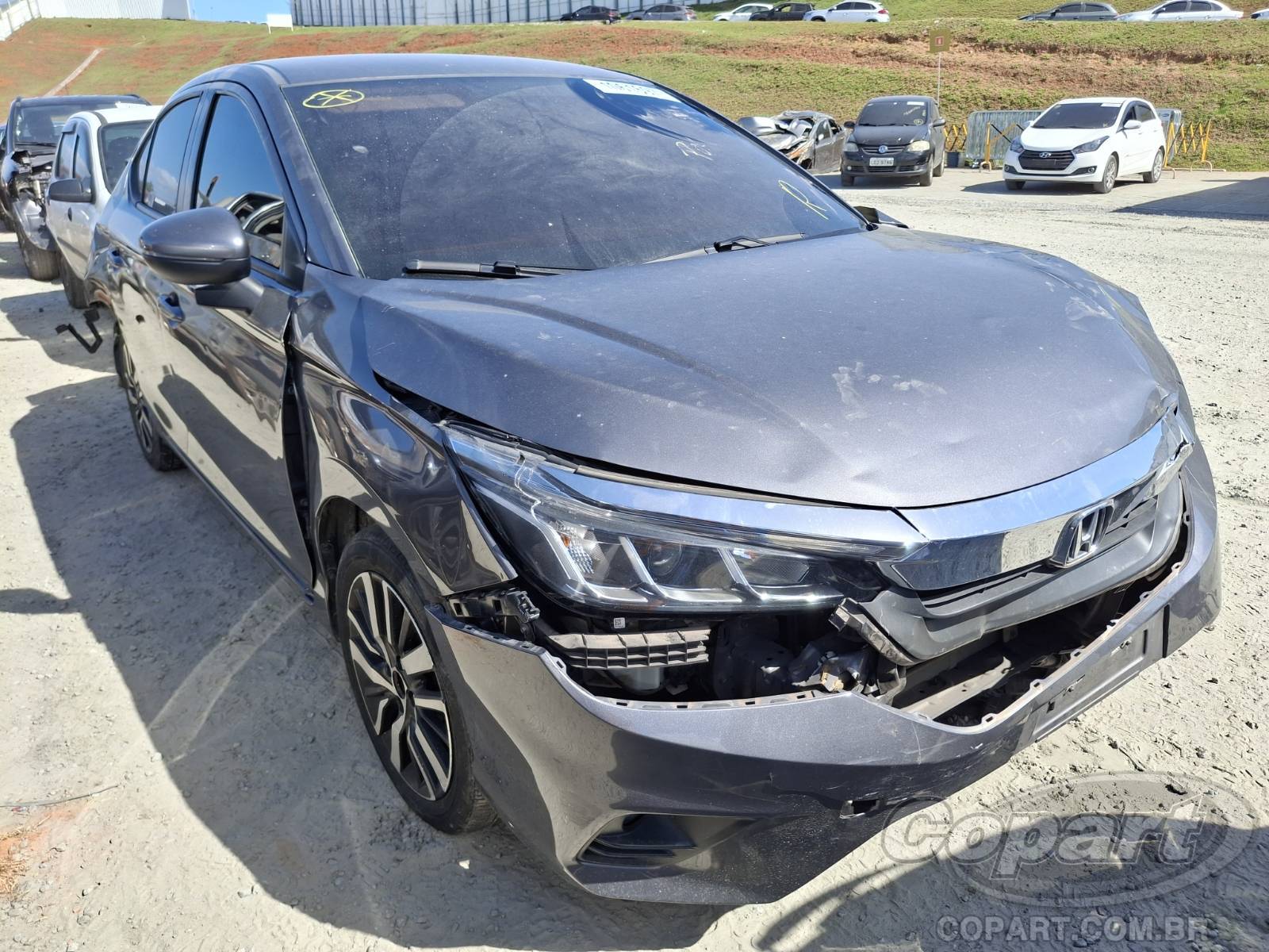 Veículo Honda City 2022 HONDA CITY EXL 1.5 16V I-VTEC FLEXIVEL ALCOOL/GASOLINA 2023 em leilão