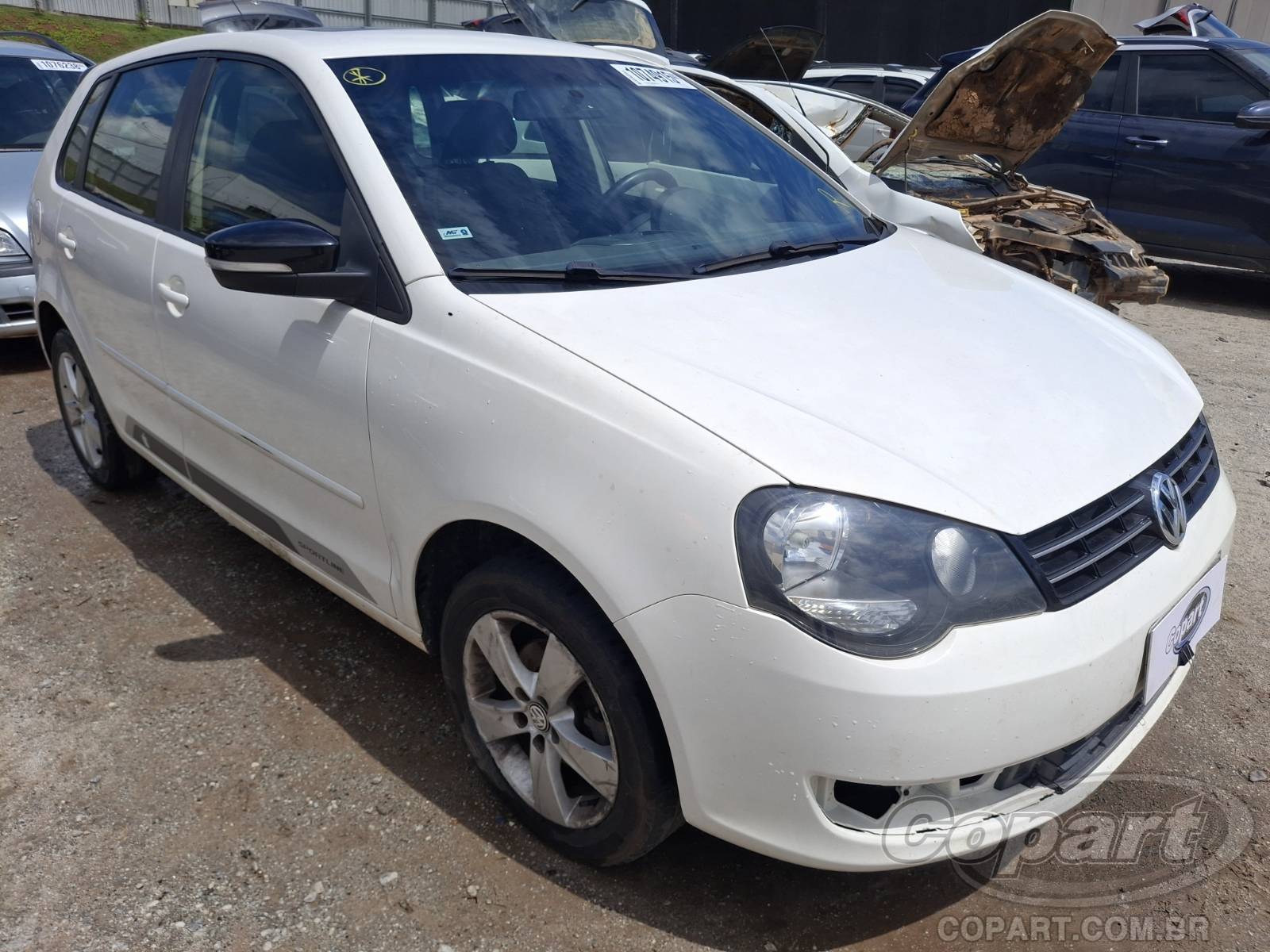 Veículo VW - VolksWagen Volkswagen Volkswagen Polo 1.6 2014 Flexível - Condição Média Monta 2014 em leilão