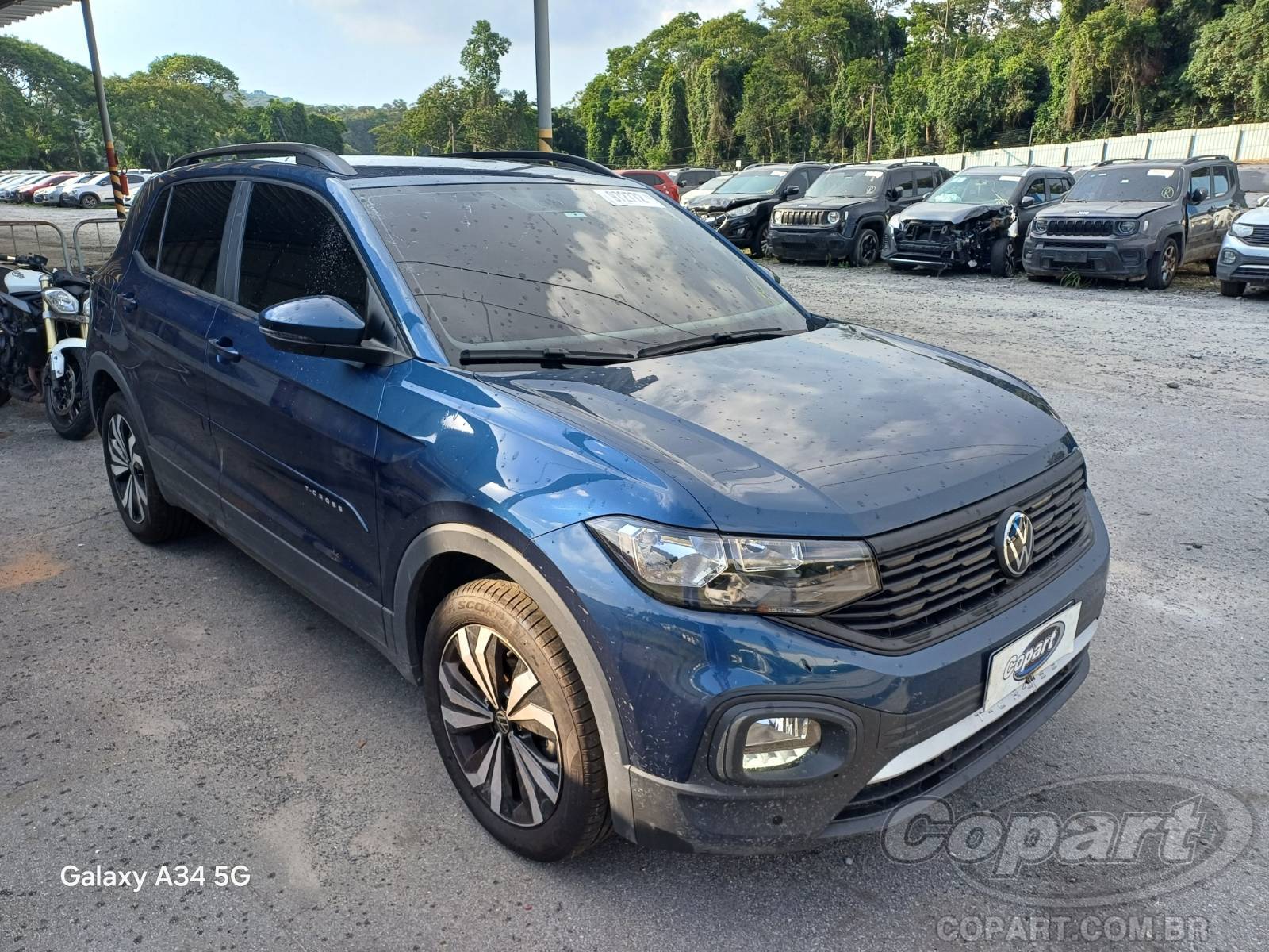 Veículo VW - VolksWagen T-Cross VOLKSWAGEN T-CROSS 2024 2024 em leilão