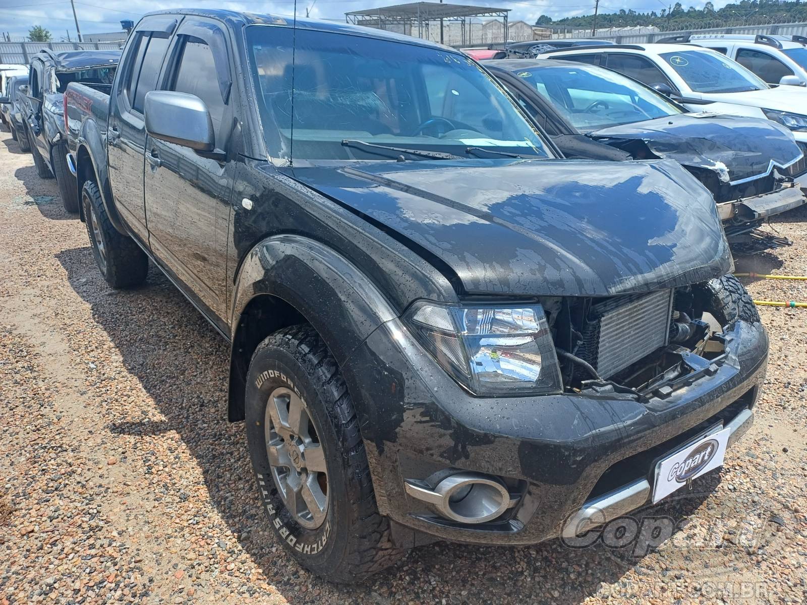 Veículo Nissan Frontier Nissan Frontier CD SV Attack 2.5 Turbo 2016 Médio Estado 2016 em leilão