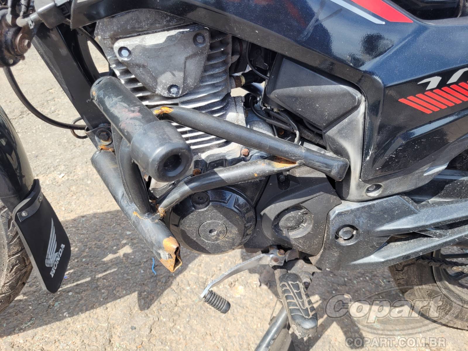 2017 HONDA CG 160 — leilão em Goiânia/GO (foto 6)