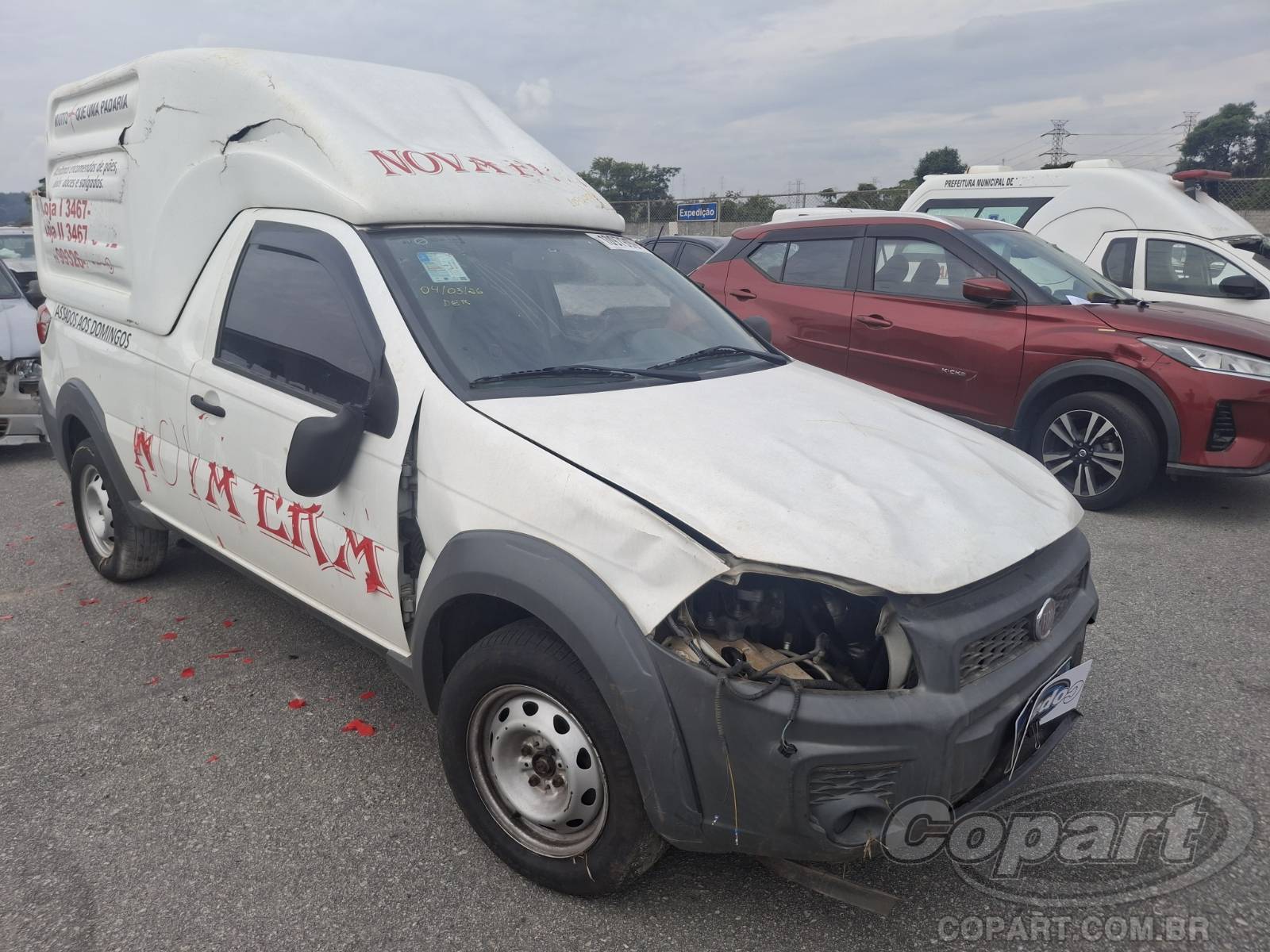 Veículo Fiat Strada Fiat Strada Hard Working 1.4 Evo 2020 2020 em leilão
