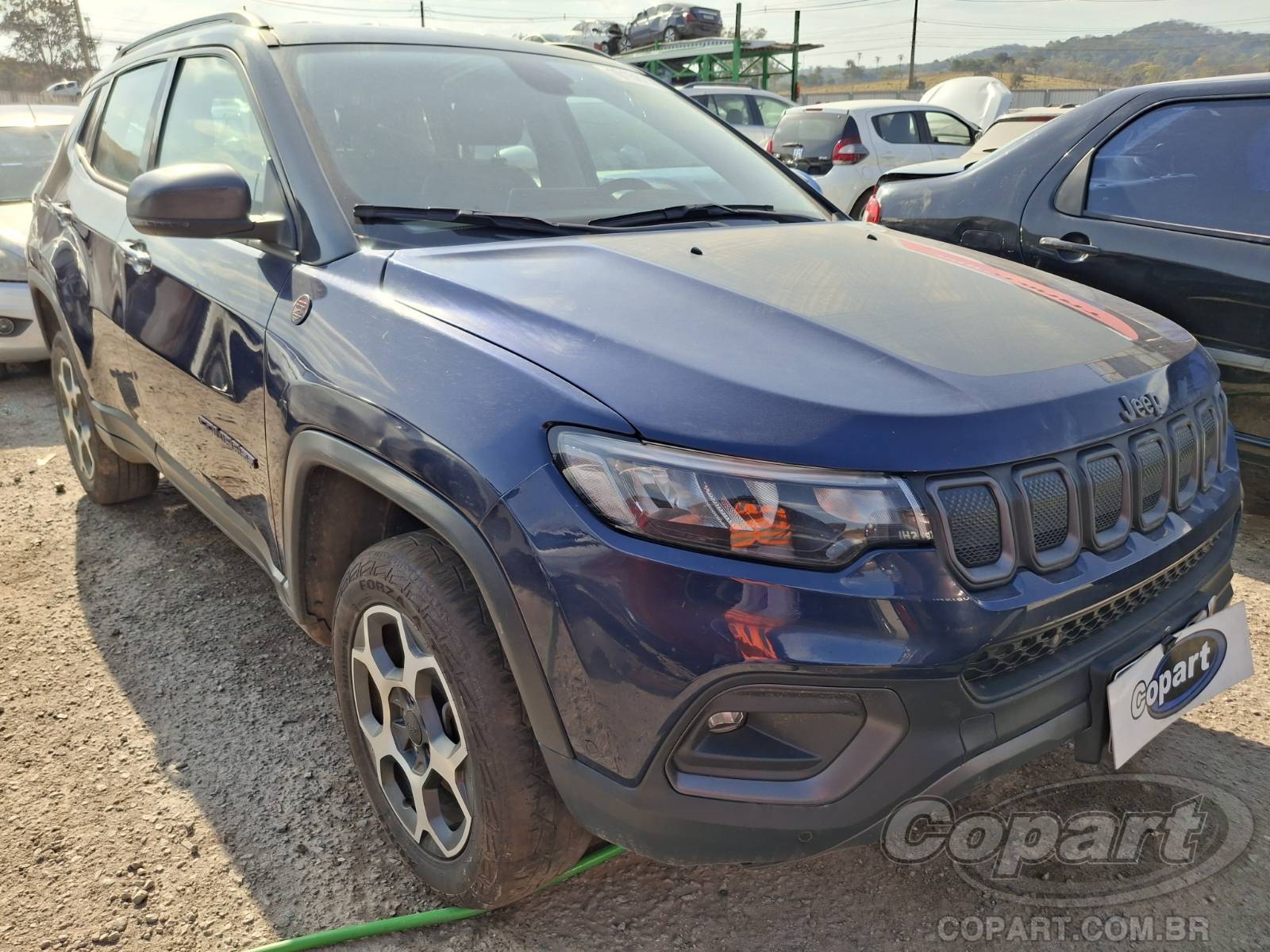 Veículo Fiat Compass JEEP COMPASS TRAILHAWK TD350 2.0 TURBO DIESEL 2022/2023 2023 em leilão