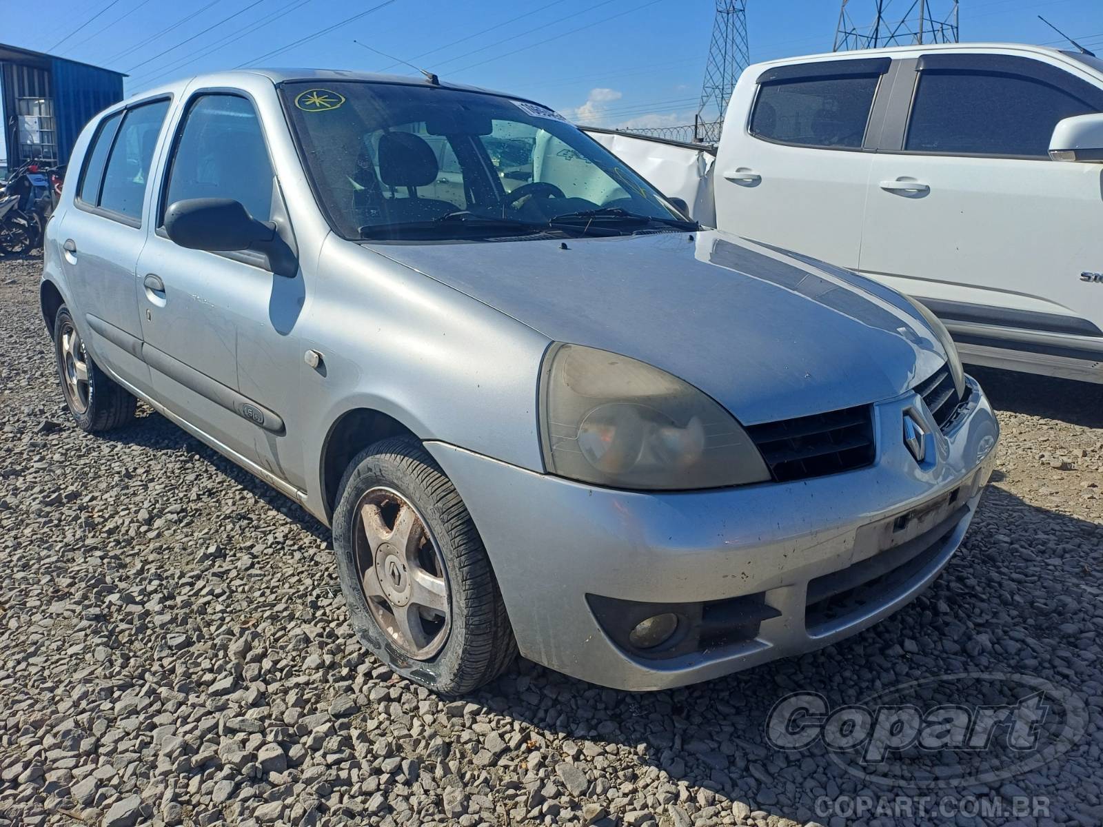 Veículo Renault Clio RENAULT CLIO 1.6 16V HI-FLEX 2007 2008 em leilão