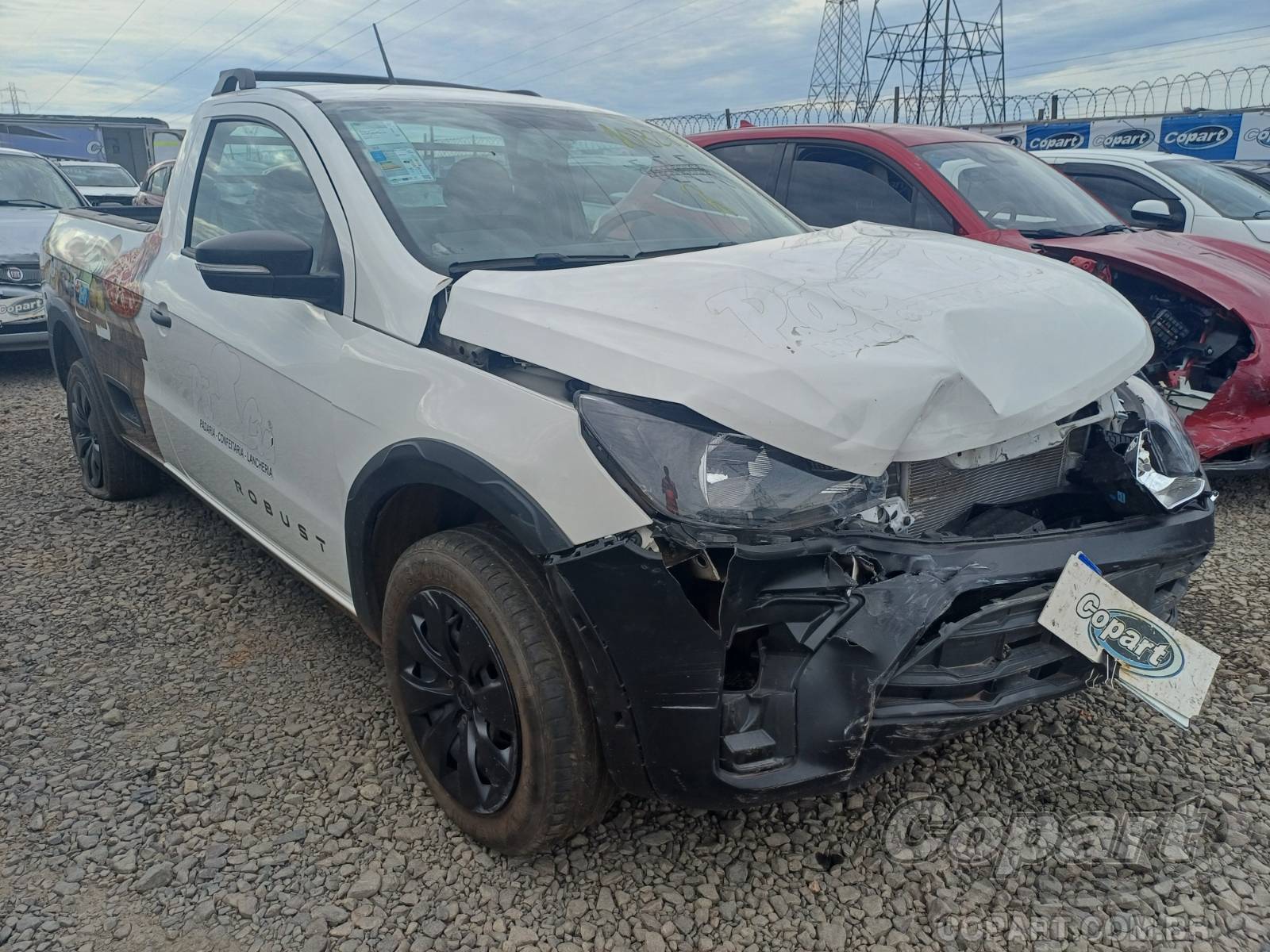 Veículo VW - VolksWagen Saveiro VOLKSWAGEN SAVEIRO 1.6 16V MSI 2024 2024 em leilão