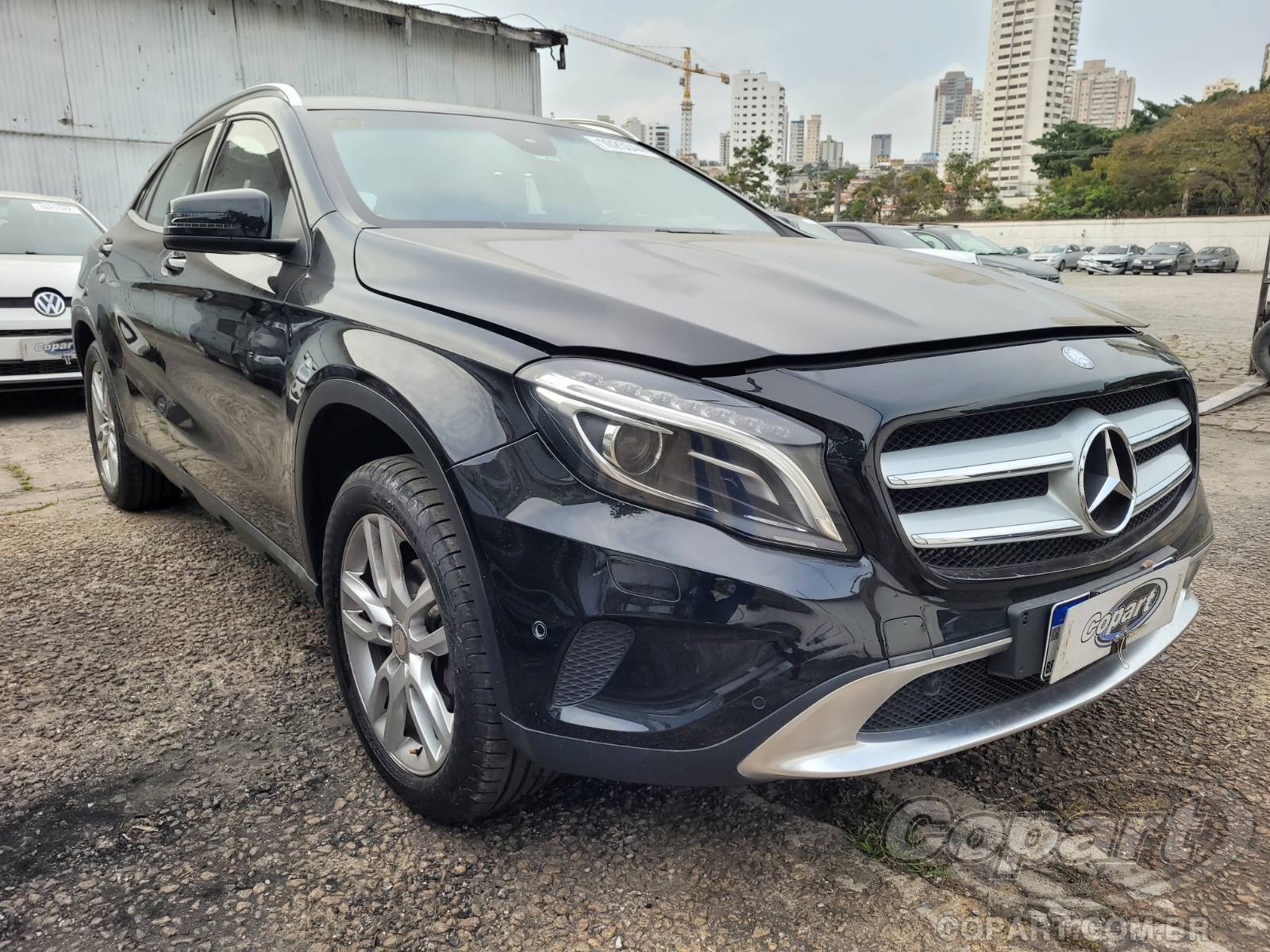 Veículo Mercedes-Benz GLA MERCEDES BENZ GLA 200 1.6 16V Turbo 2015 Flex 2016 em leilão