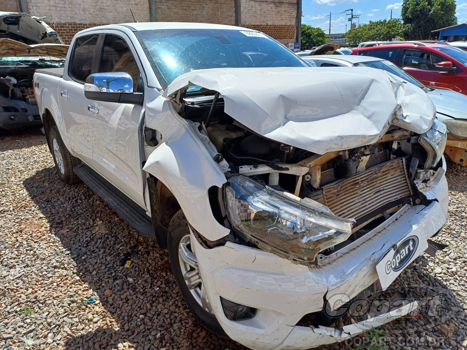 Veículo FORD Ranger 2021 FORD RANGER CD XLT 3.2 Duratorq TDCi 2022 em leilão