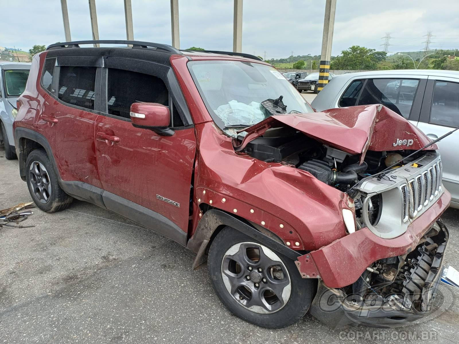 Veículo Fiat Renegade JEEP RENEGADE 1.8 16V E.TORQ EVO 2020 em leilão