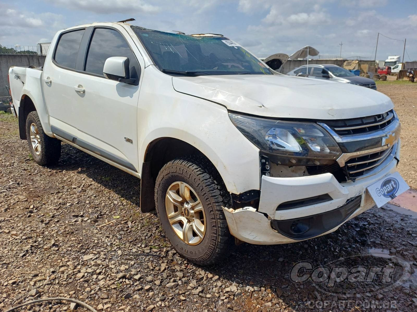 Veículo CHEVROLET S10 Chevrolet S10 Cabine Dupla LT 2.8 CTDI 2018 Médio Dano 2018 em leilão