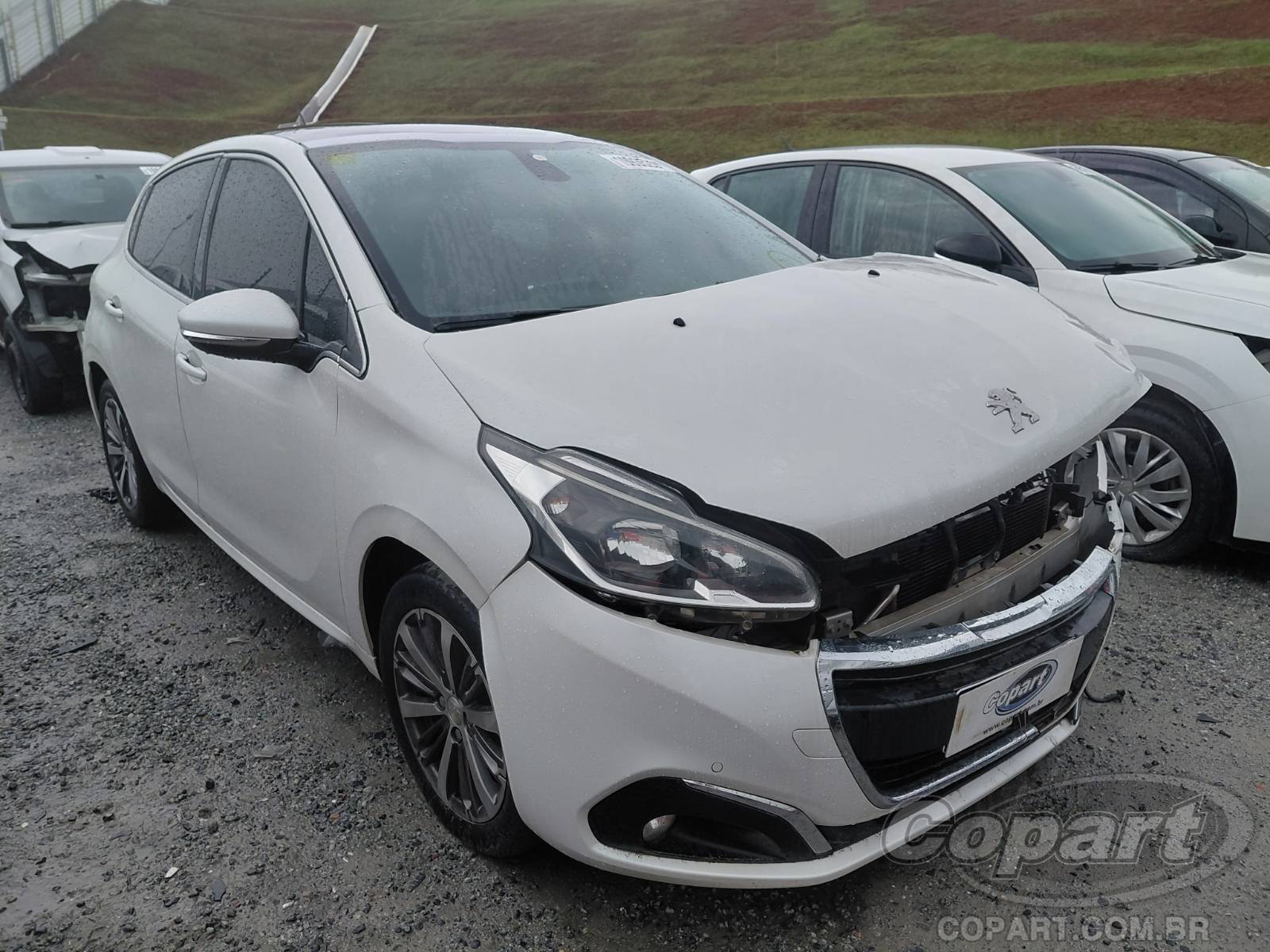 Veículo Peugeot 208 PEUGEOT 208 Griffe 1.6 16V VVT 2017 em leilão
