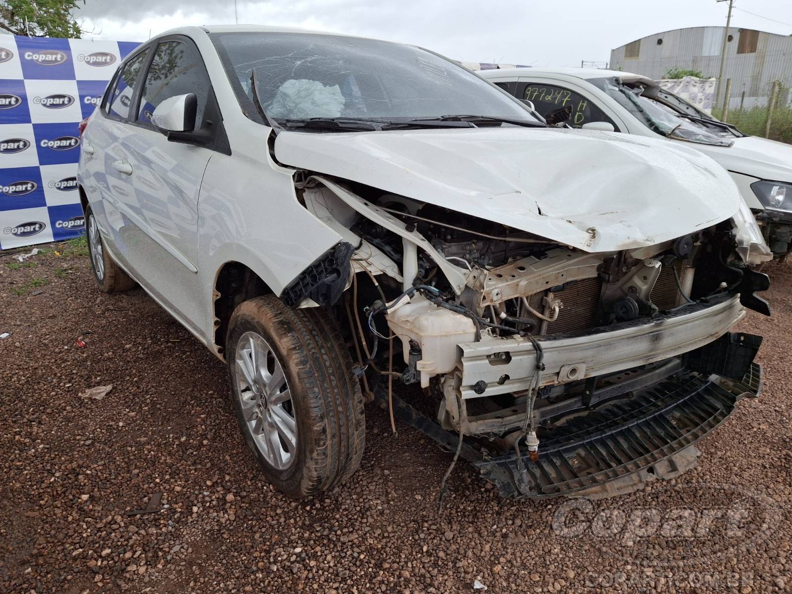 Veículo Toyota Yaris Toyota Yaris XL 1.3 16V Dual VVT-i 2019 Colisão Média Monta 2019 em leilão
