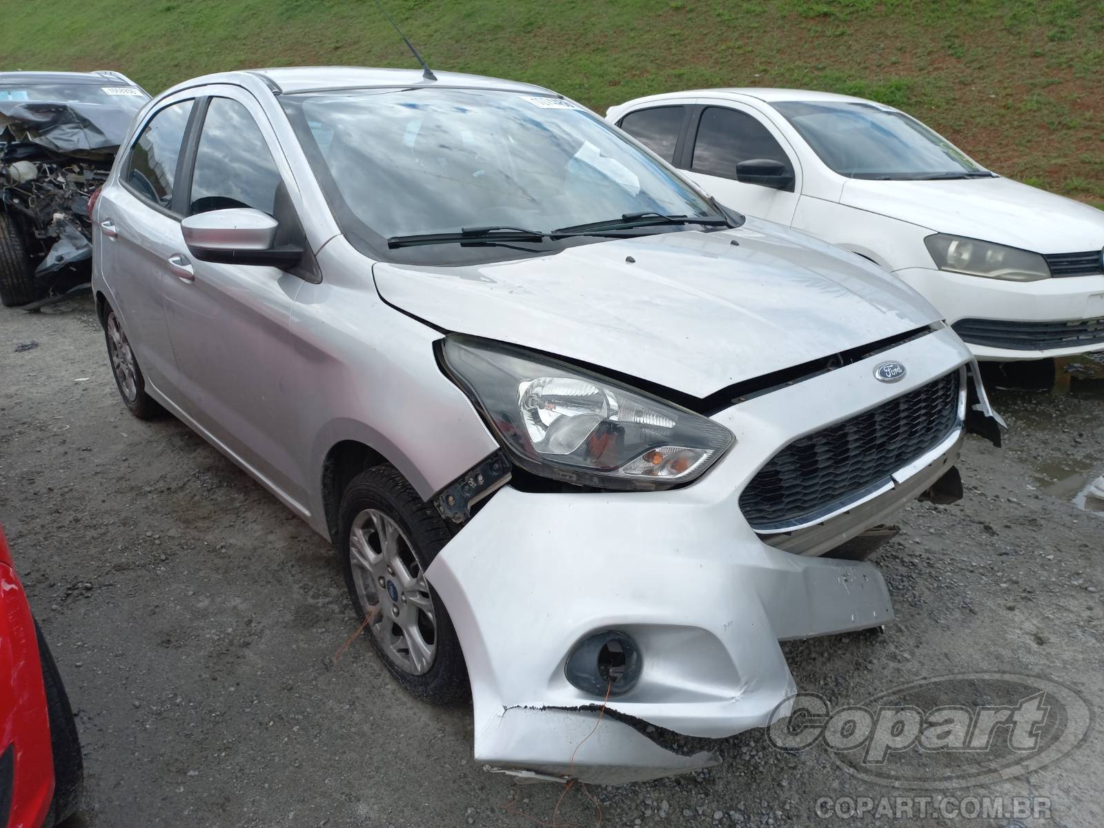 Ford Ka SEL 1.0 12V TiVCT 2017 Colisão Frontal