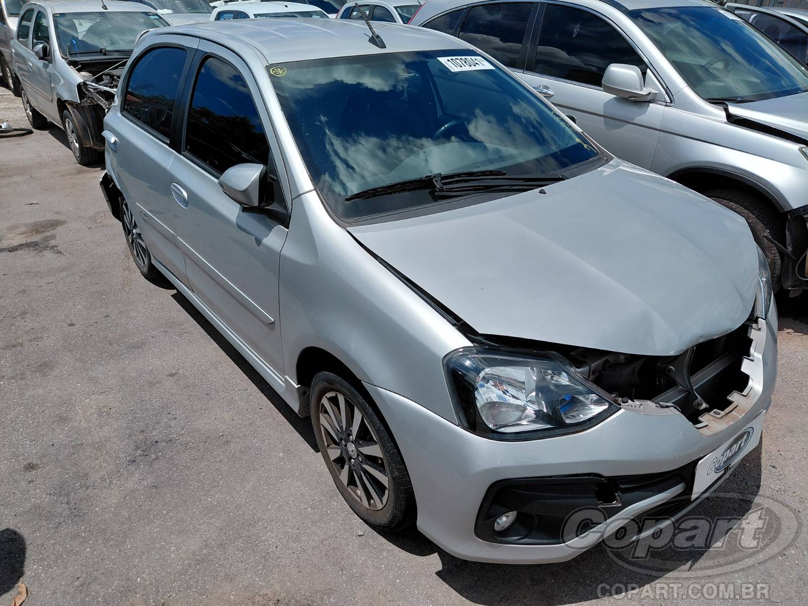 Veículo Toyota Etios Toyota Etios 1.5 16V Dual VVT-i 2019 em leilão
