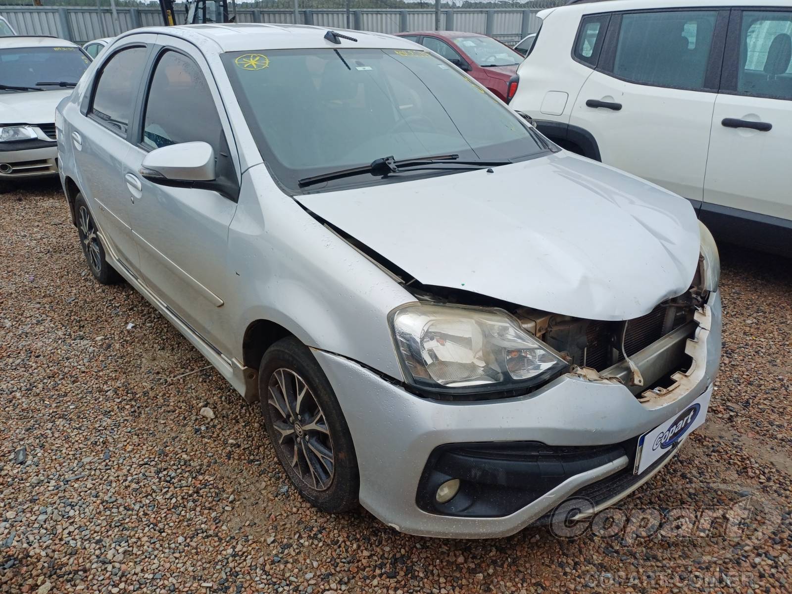 Veículo Toyota Etios Toyota Etios Seda Platinum AT 1.5 16V Dual VVT-i 2017 2017 em leilão