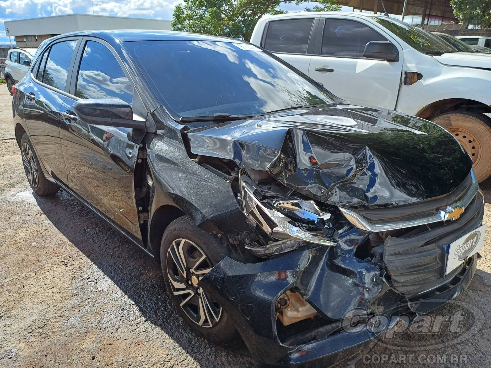 Veículo GM - Chevrolet Onix Chevrolet Onix LT 1.0 12V Ecotec 2024 Colisão Média Monta 2024 em leilão