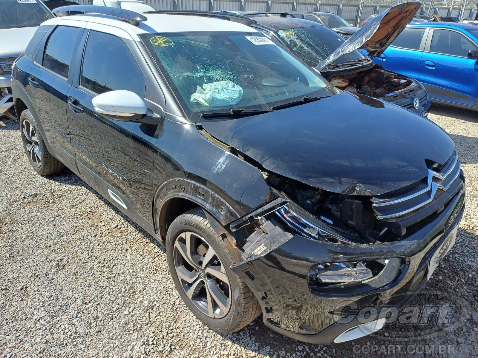 Veículo Peugeot C4 Cactus 2022 CITROEN C4 CACTUS Shine Pack 1.6 16V THP Turbo 2022 em leilão