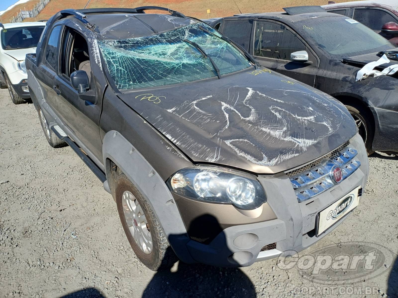 Veículo Fiat Strada FIAT STRADA ADVENTURE 1.8 2010 2010 em leilão