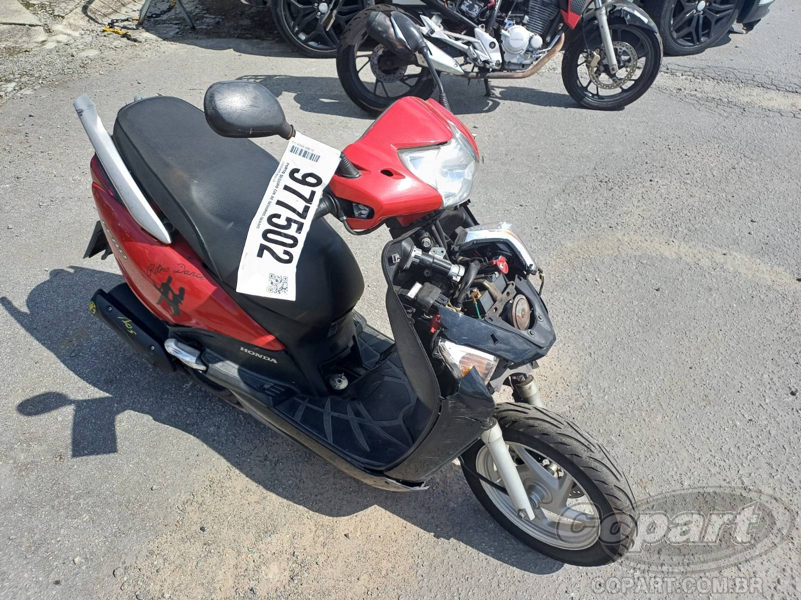 Veículo HONDA Lead Honda Lead 110 2015 Médio Dano Motor Funcional 2015 em leilão