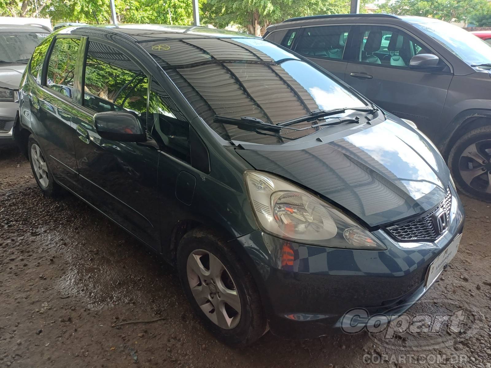 Honda Fit LX 1.4 16V 2009 Colisão Média Monta